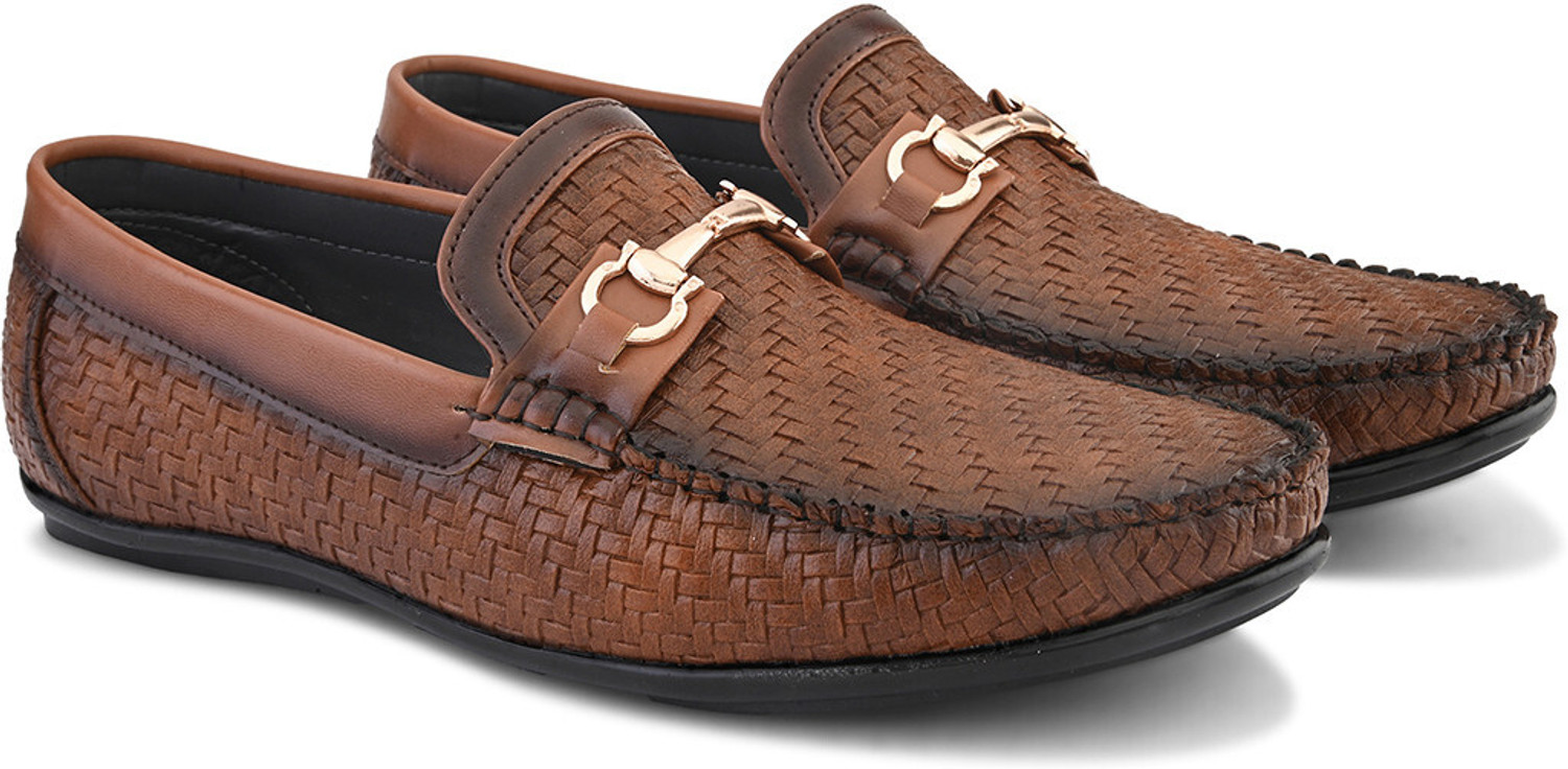 Image of KILLER SS25 3090 Tan Loafers Loafers For Men (Tan, 7)