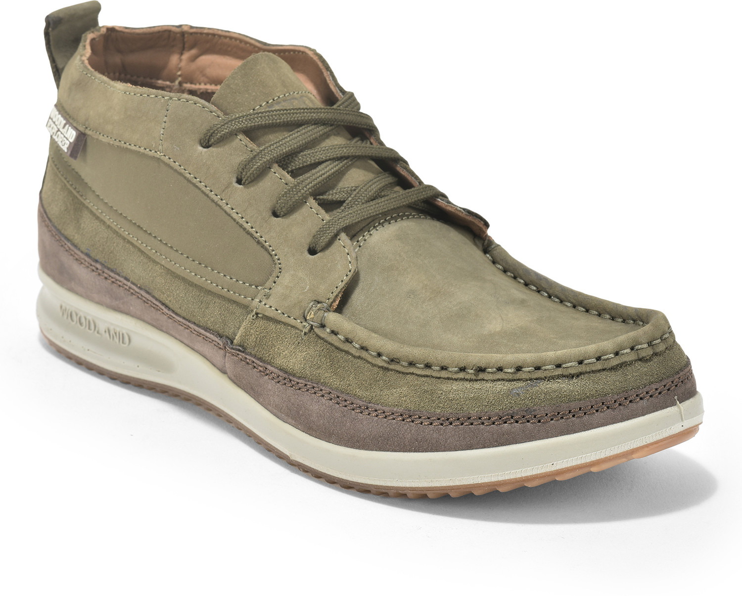 Image of WOODLAND Lace Up Lightweight Breathable Comfortable Daily Use Casuals For Men