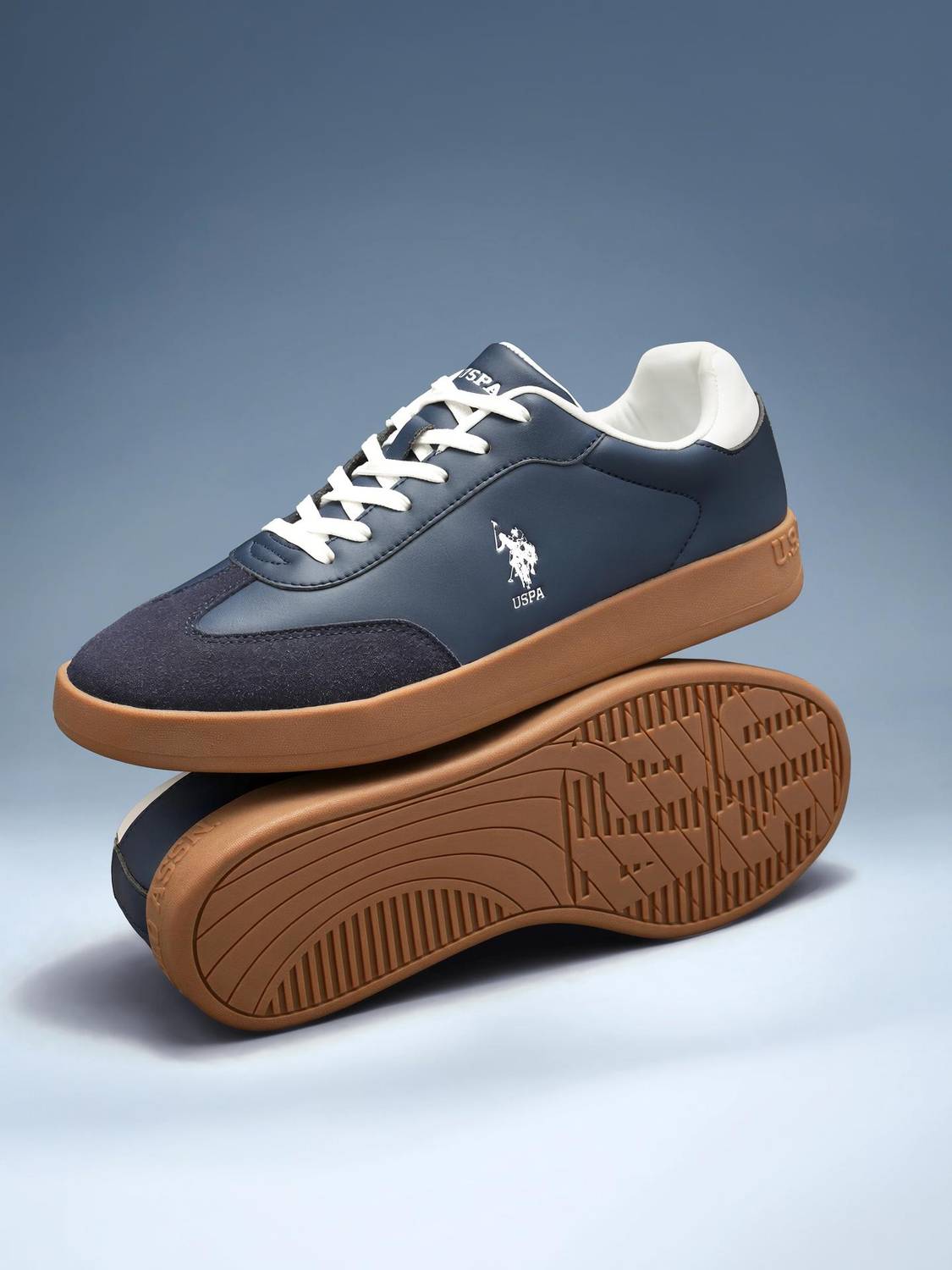 U.S. POLO ASSN. Blue Sneakers for Men