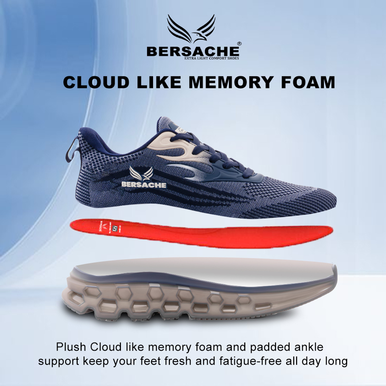 Image of BERSACHE Walking Shoes For Men