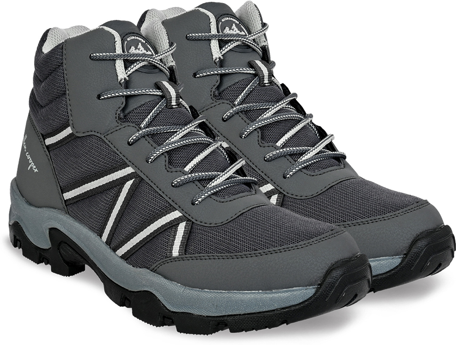 Image of Allen Cooper Comfortable Durable Memory Foam insole,EVA sole,walking, cricket,running sports Hiking & Trekking Shoes For Men