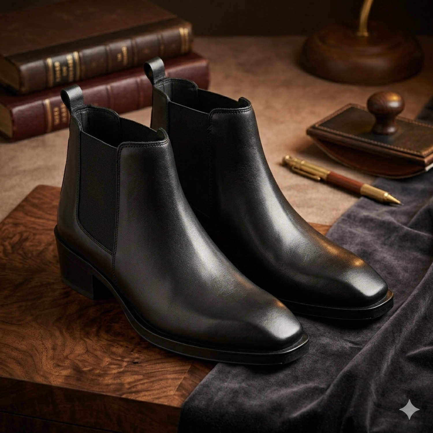 Image of VH Enterprises cuban heel chelsea 2.6 inches Party Wear For Men