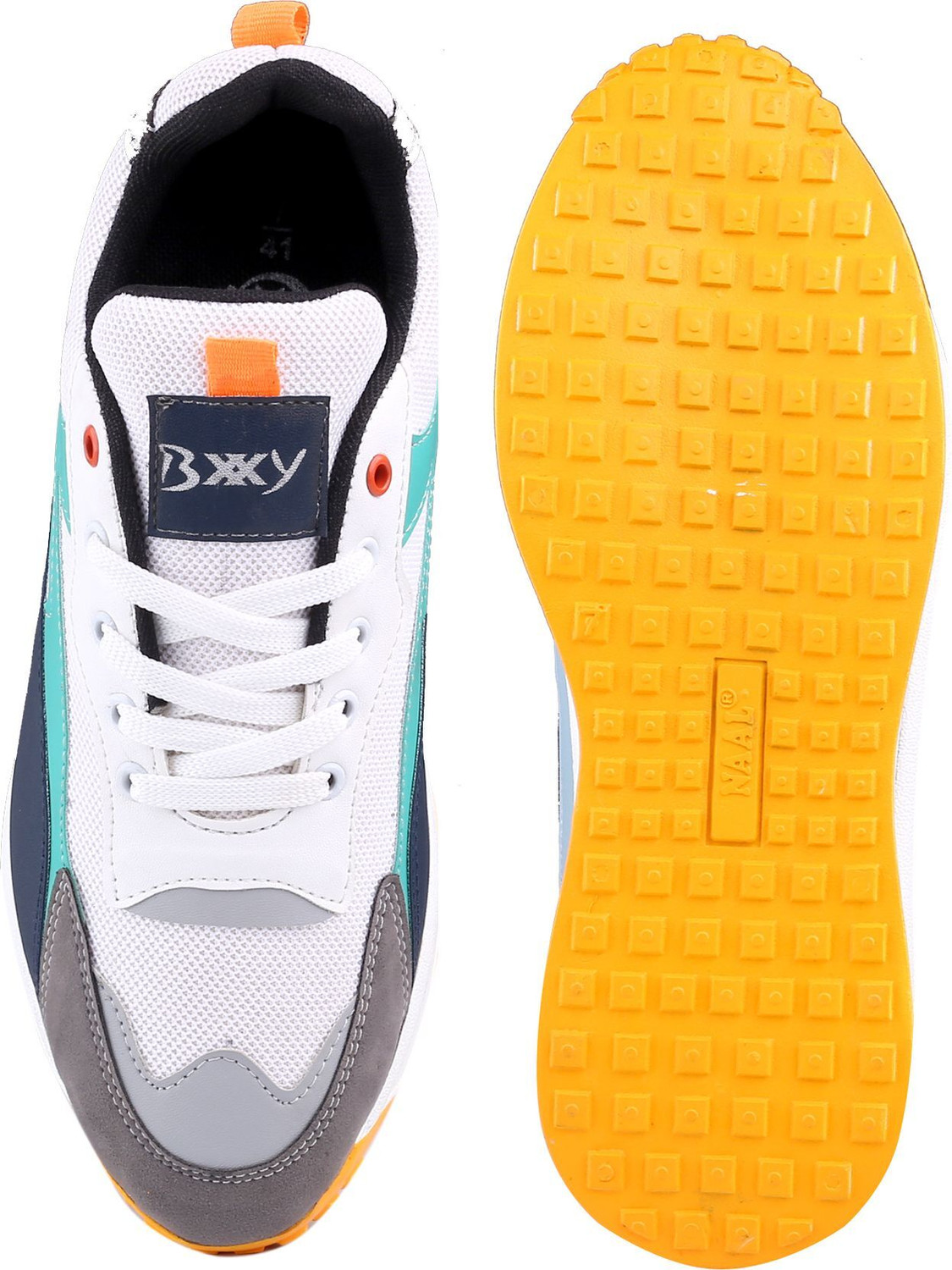 Image of BXXY Men's 3 Inch Hidden Height Increasing Navy Casual Sports, Walking Lace-Up shoes. Running Shoes For Men