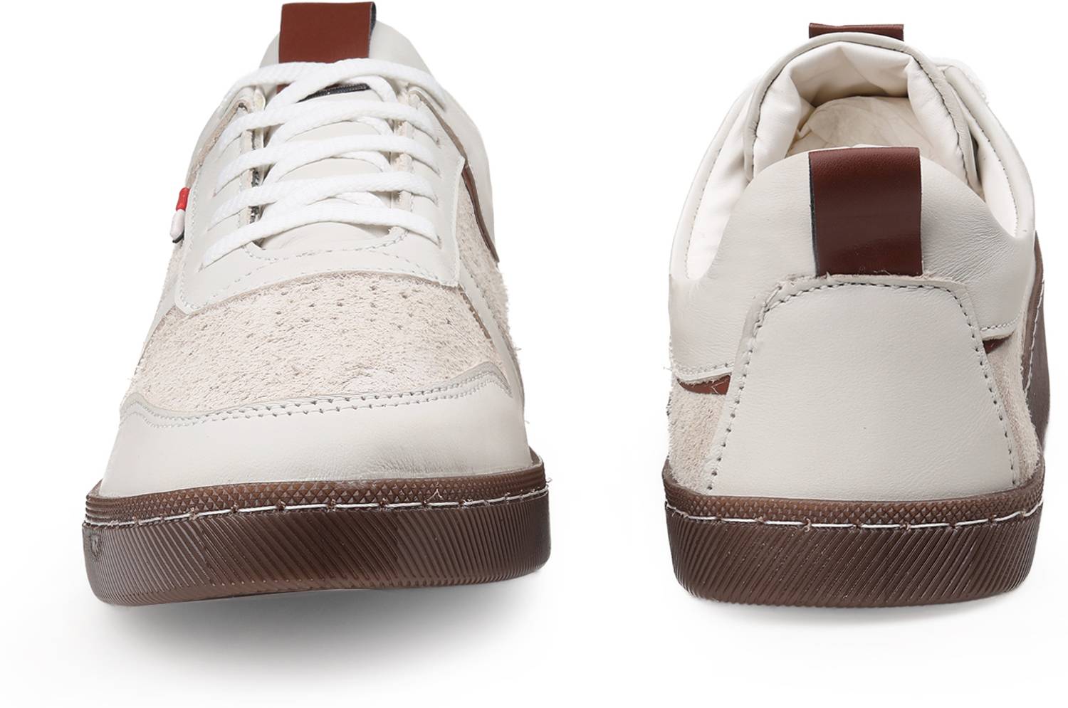 ROASTER Men's White Casual Sneakers - Image 3