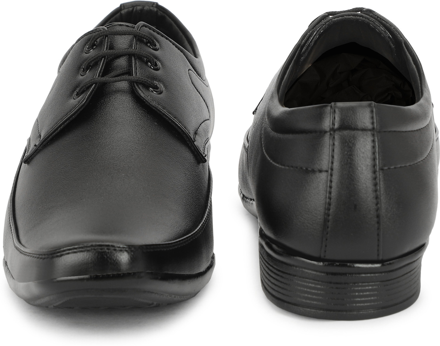 Image of NARKI Formal Shoes for Men | Black Formal Shoes | High Heel | Office & Official Wear Derby For Men