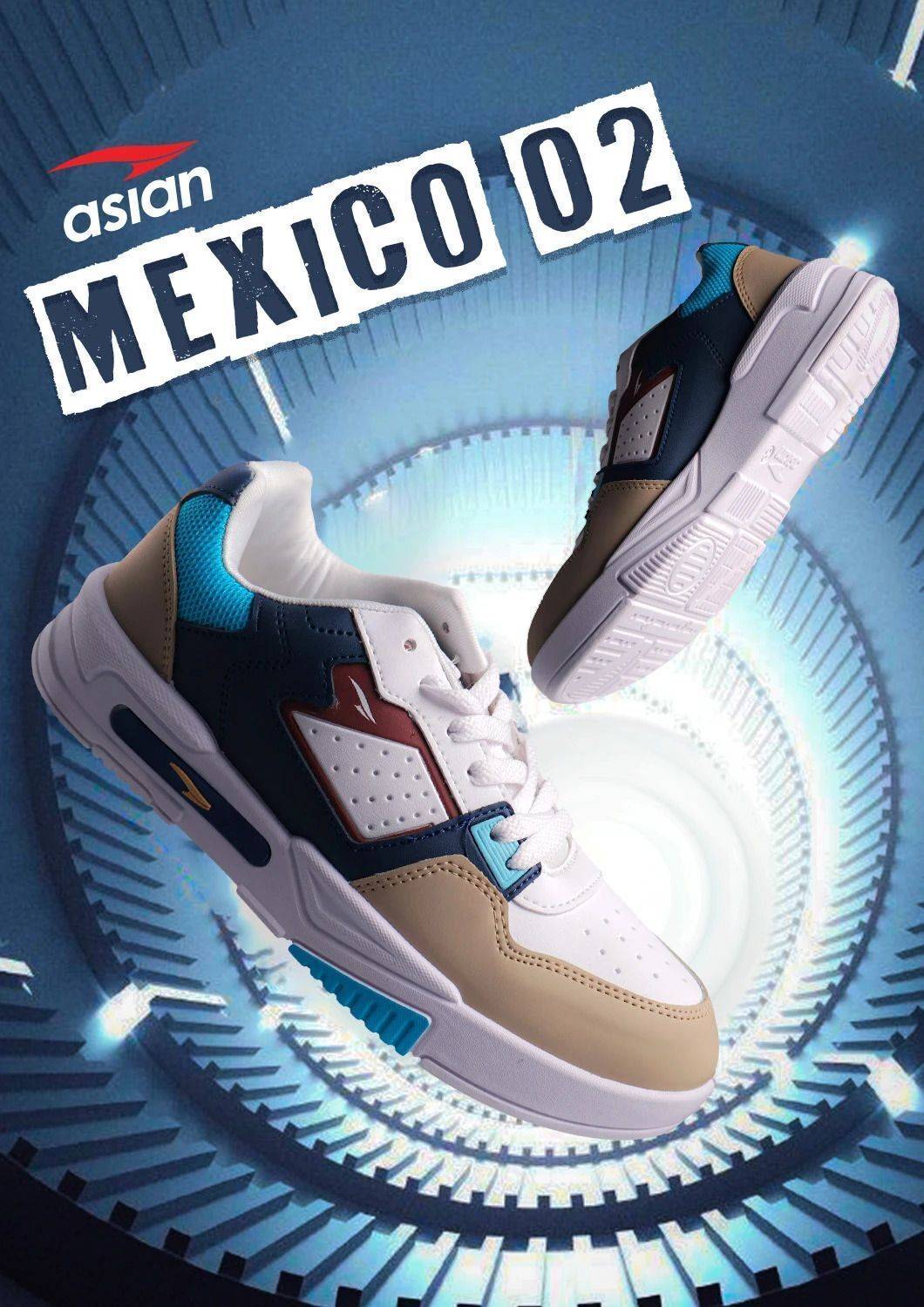 Mexico-02 Men's Casual Sneakers - Image 4