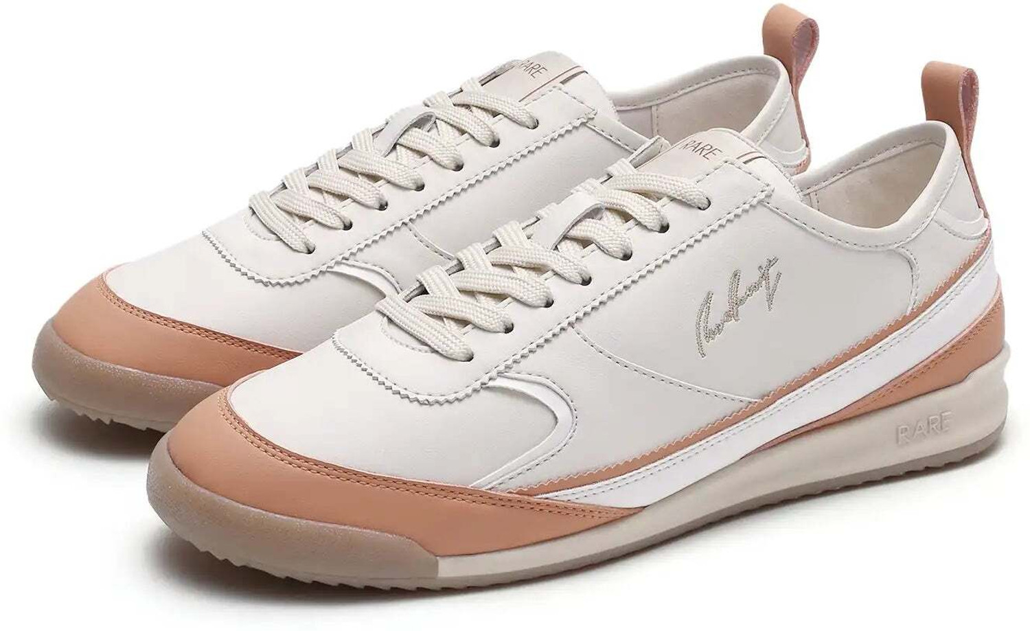 Image of RARE RABBIT OMEX ORANGE PRIMARY Sneakers For Men