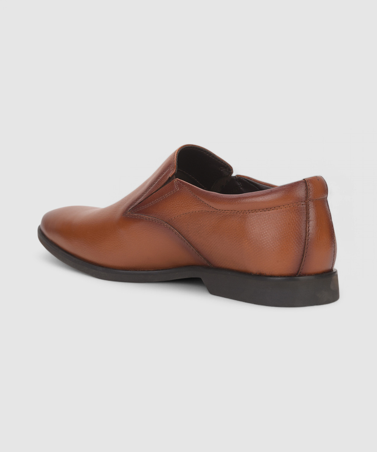 Image of HUSH PUPPIES Hush Puppies Mens Black Slipon Comfort and Elegance Perfect Business Casual Slip On For Men
