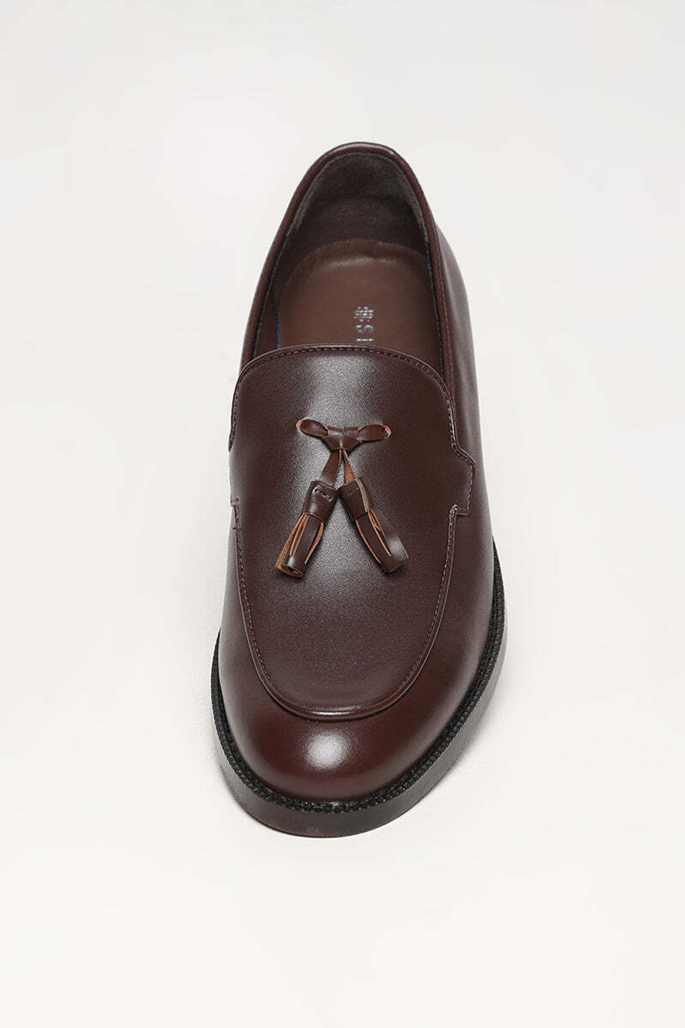 Image of Snitch Snitch Tassel Brown Loafers Loafers For Men