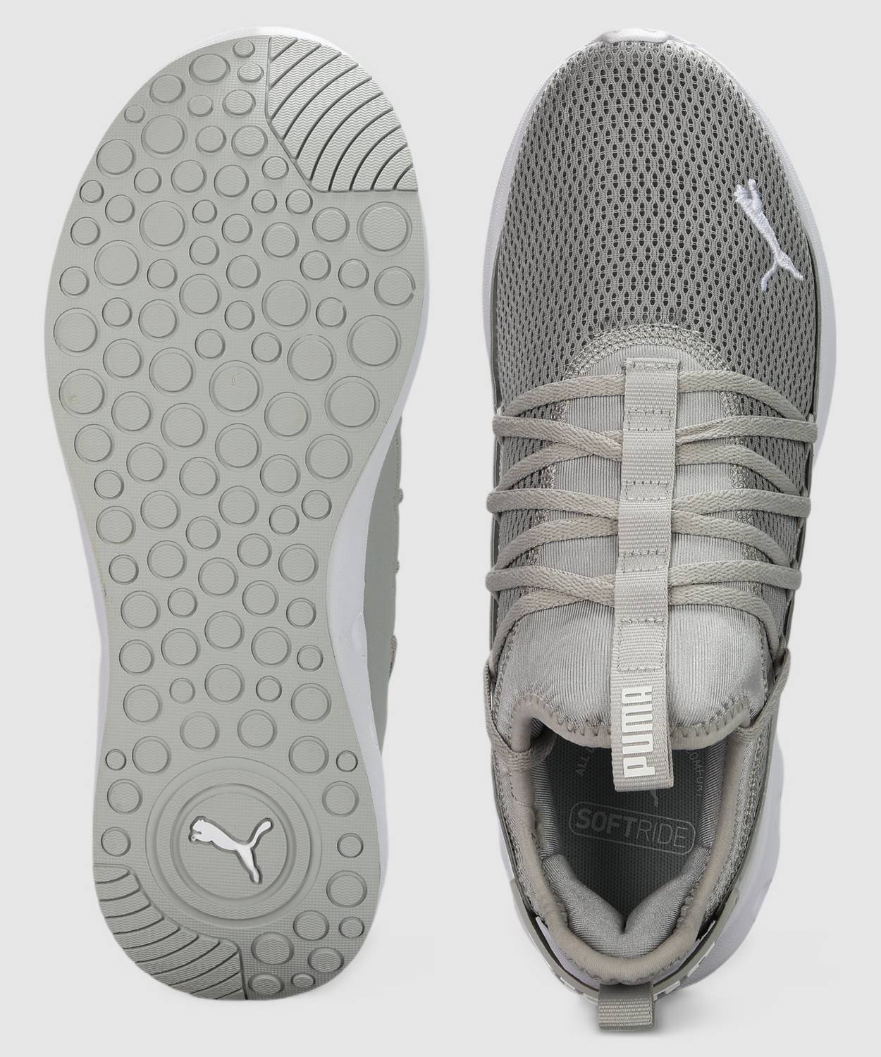 PUMA Softride Carson Fresh Gray Running Shoes - Image 4