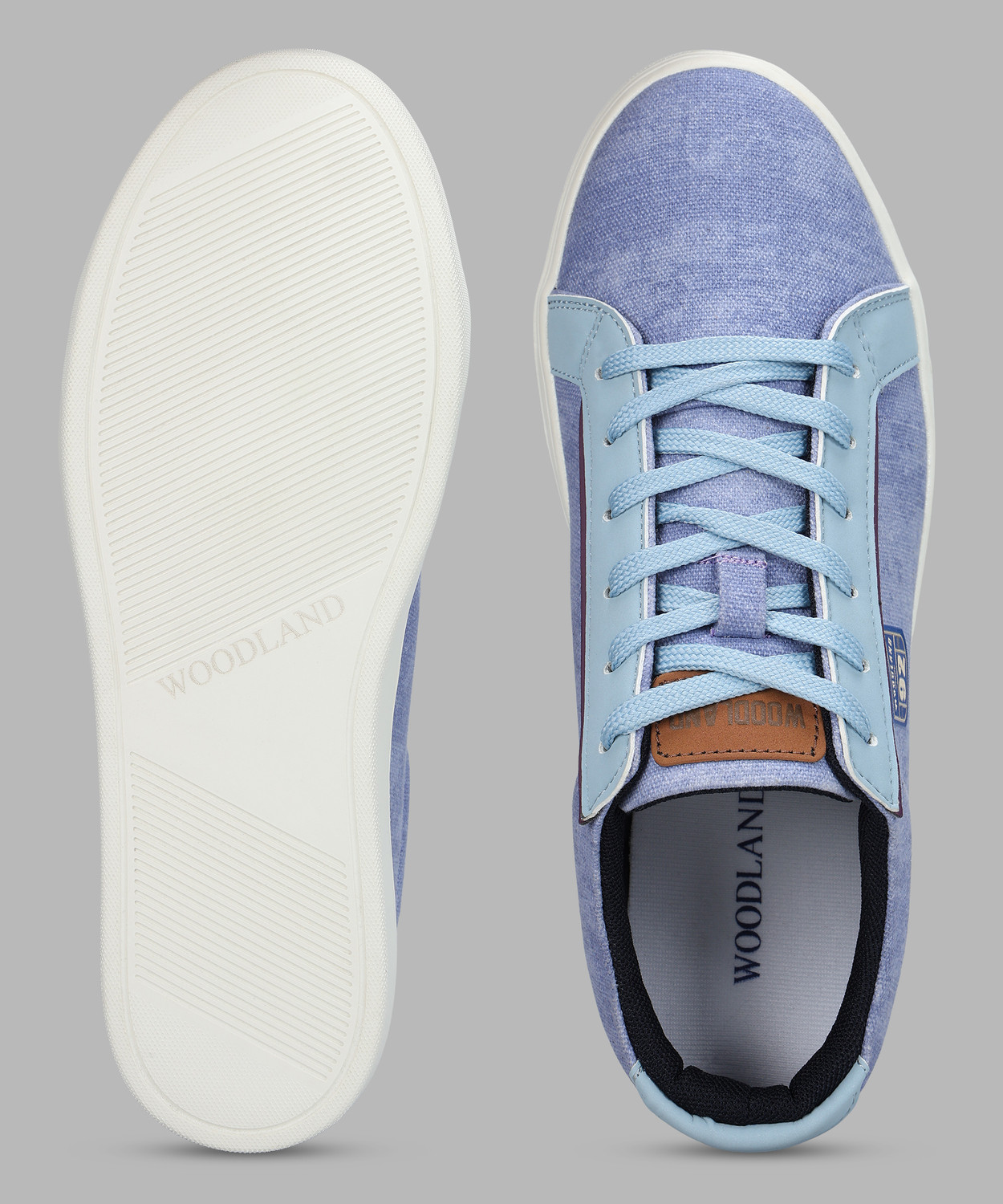 Image of WOODLAND Lace Up Lightweight Breathable Comfortable Daily Use Casuals For Men