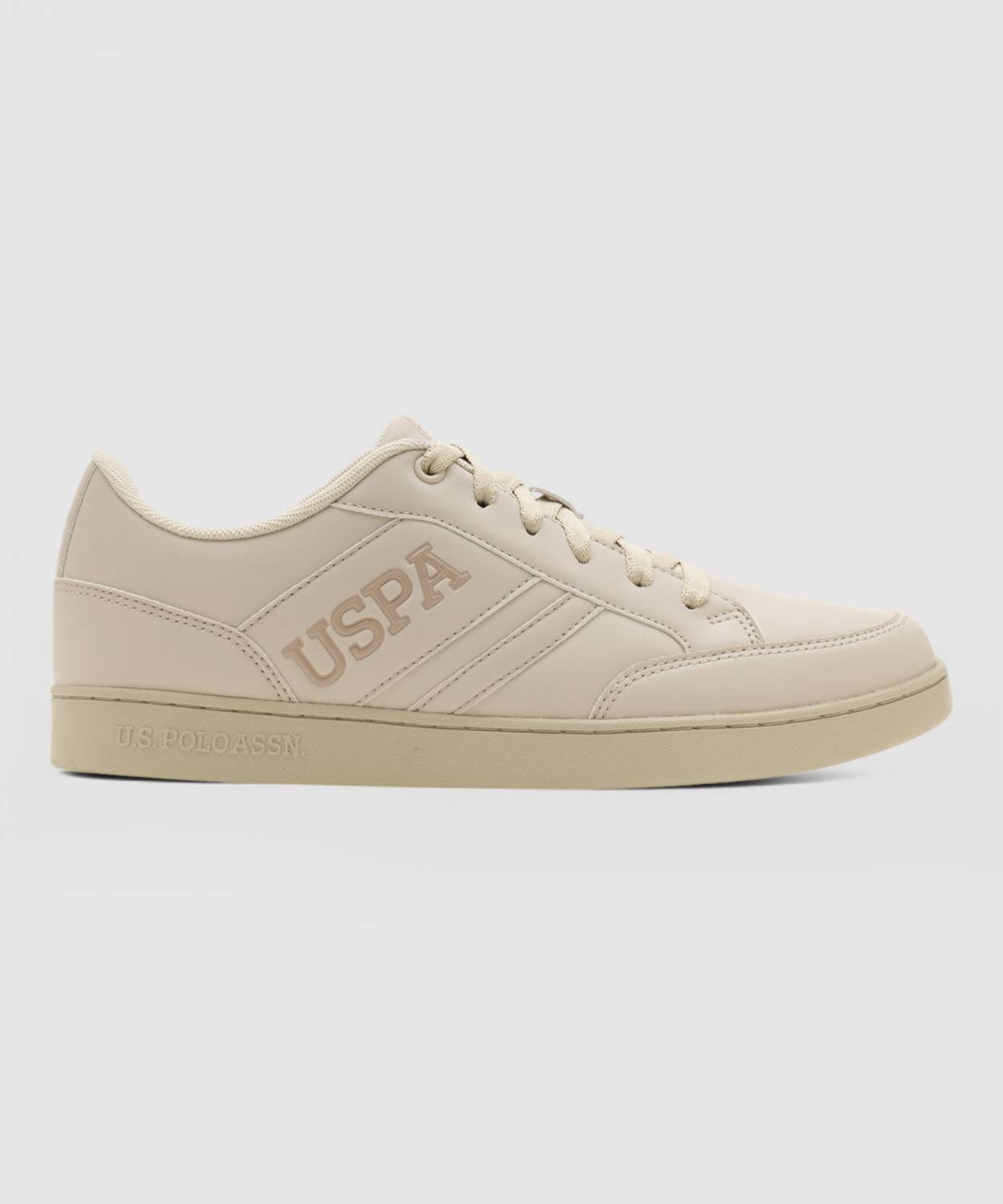 U.S. POLO ASSN. GALA Beige Men's Sneakers - Image 2