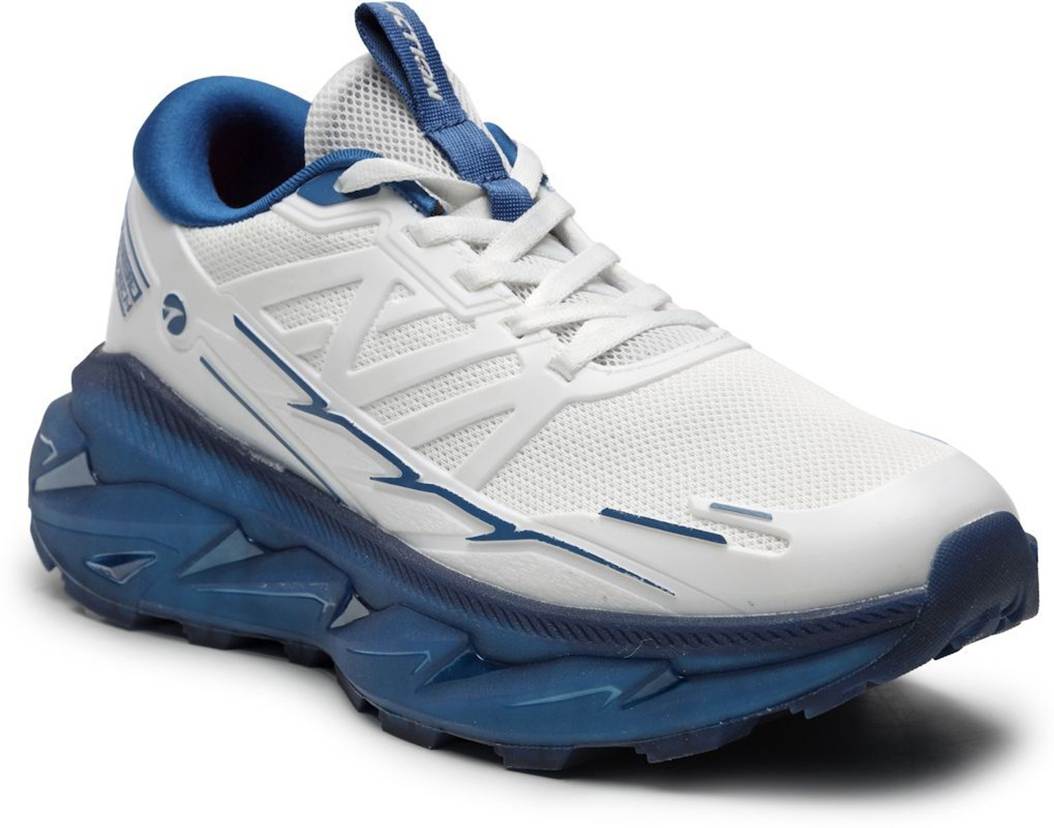Image of action Athleo TURBO-2201 Lightweight Breathable Comfortable Sports Lace-Ups Running Shoes For Men