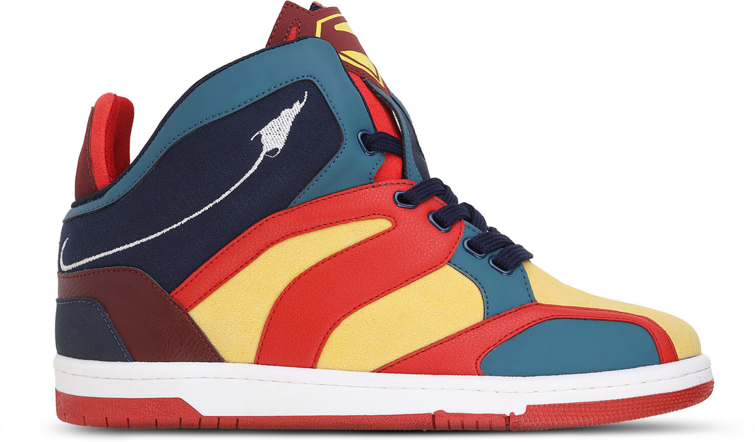 Image of yoho Hope: Superman Sneakers|TPR Sole | HighAnkle Shoe|Breathable, Durable & AntiSlip Sneakers For Men
