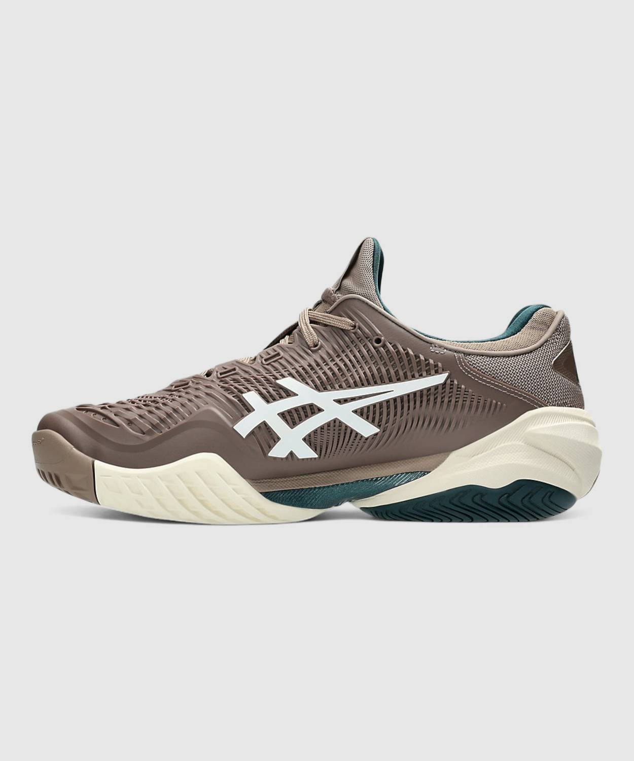 Asics COURT FF 3 Men's Tennis Shoes Brown - Image 4