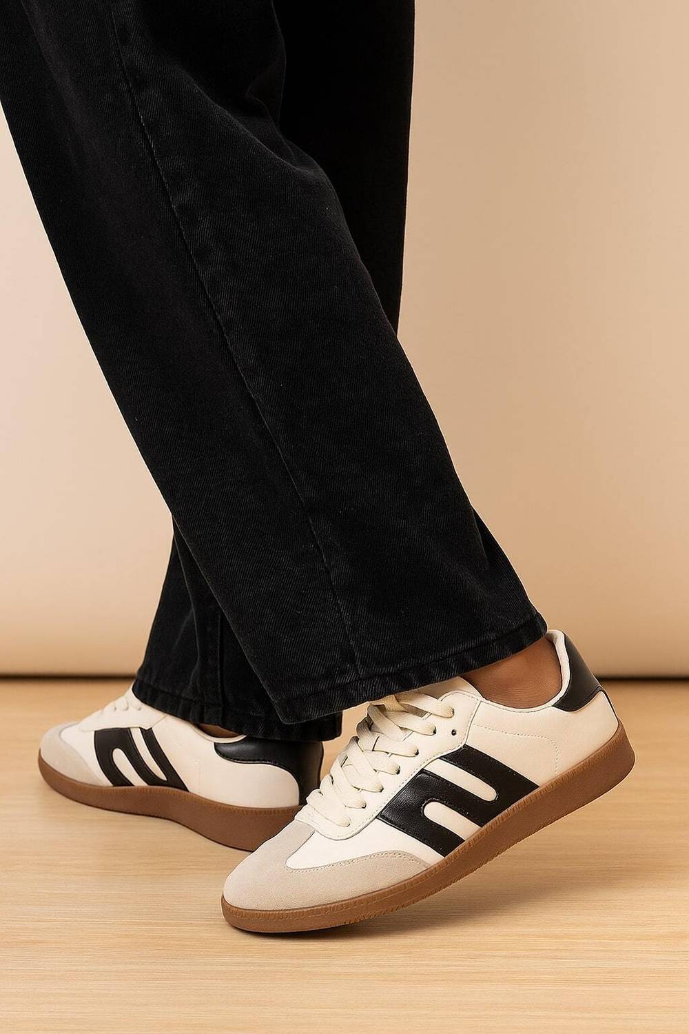 INVERSION White Samba Men's Sneakers