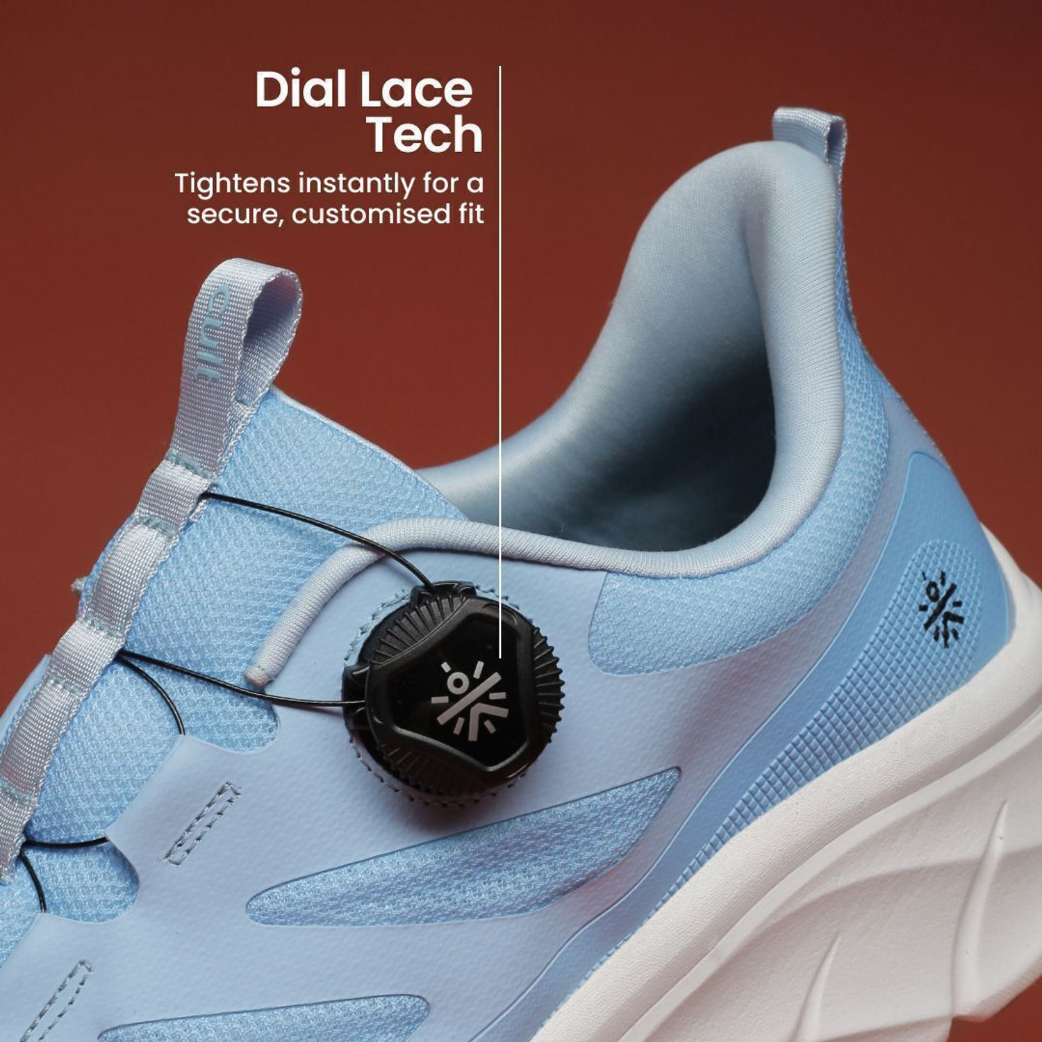 Image of Cult AeroSprint Running Shoes Breathable Mesh Upper Enhanced Cushioning Superior Grip Walking Shoes For Men
