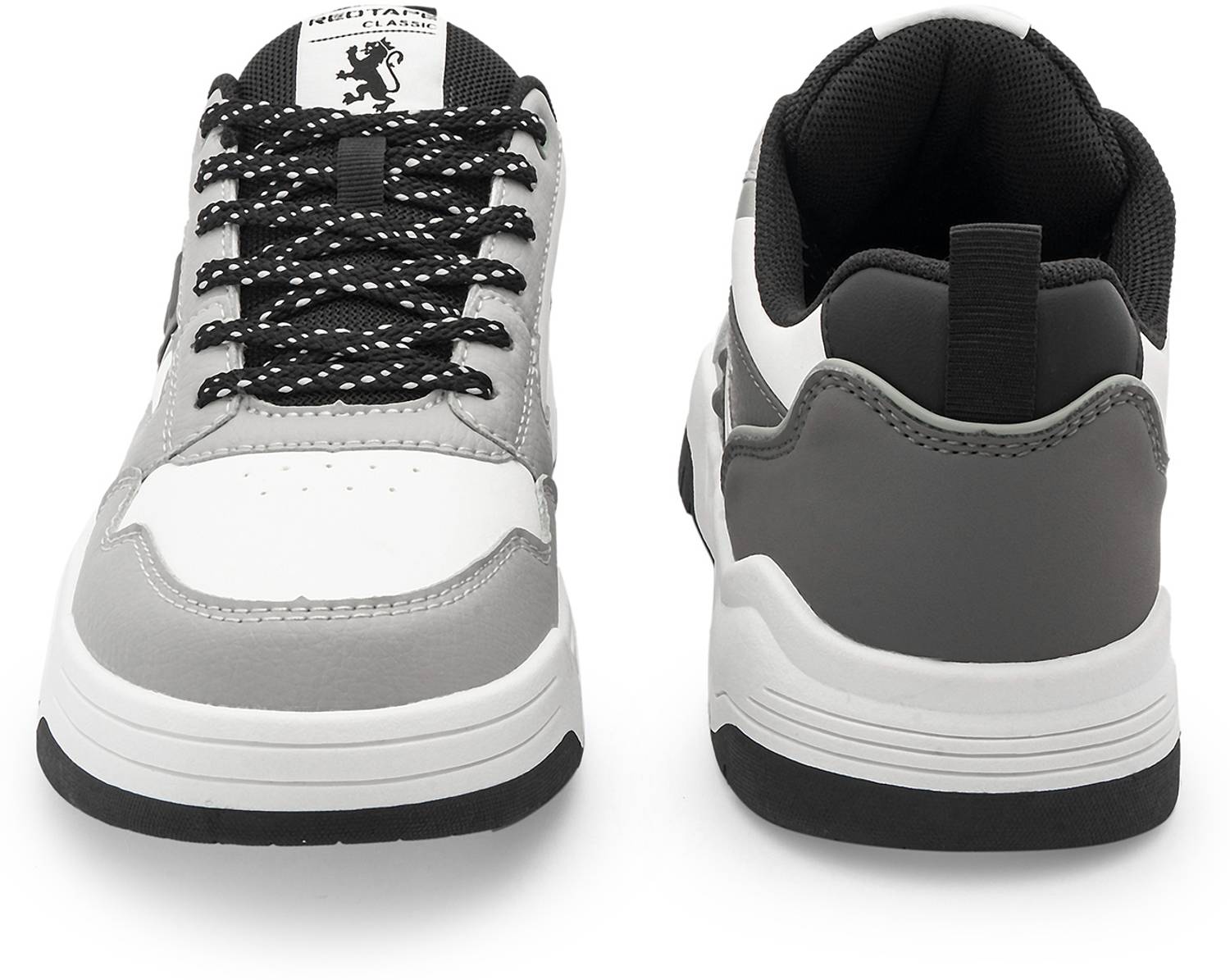 RED TAPE Men Grey Green Low Cut Sneaker - Image 4