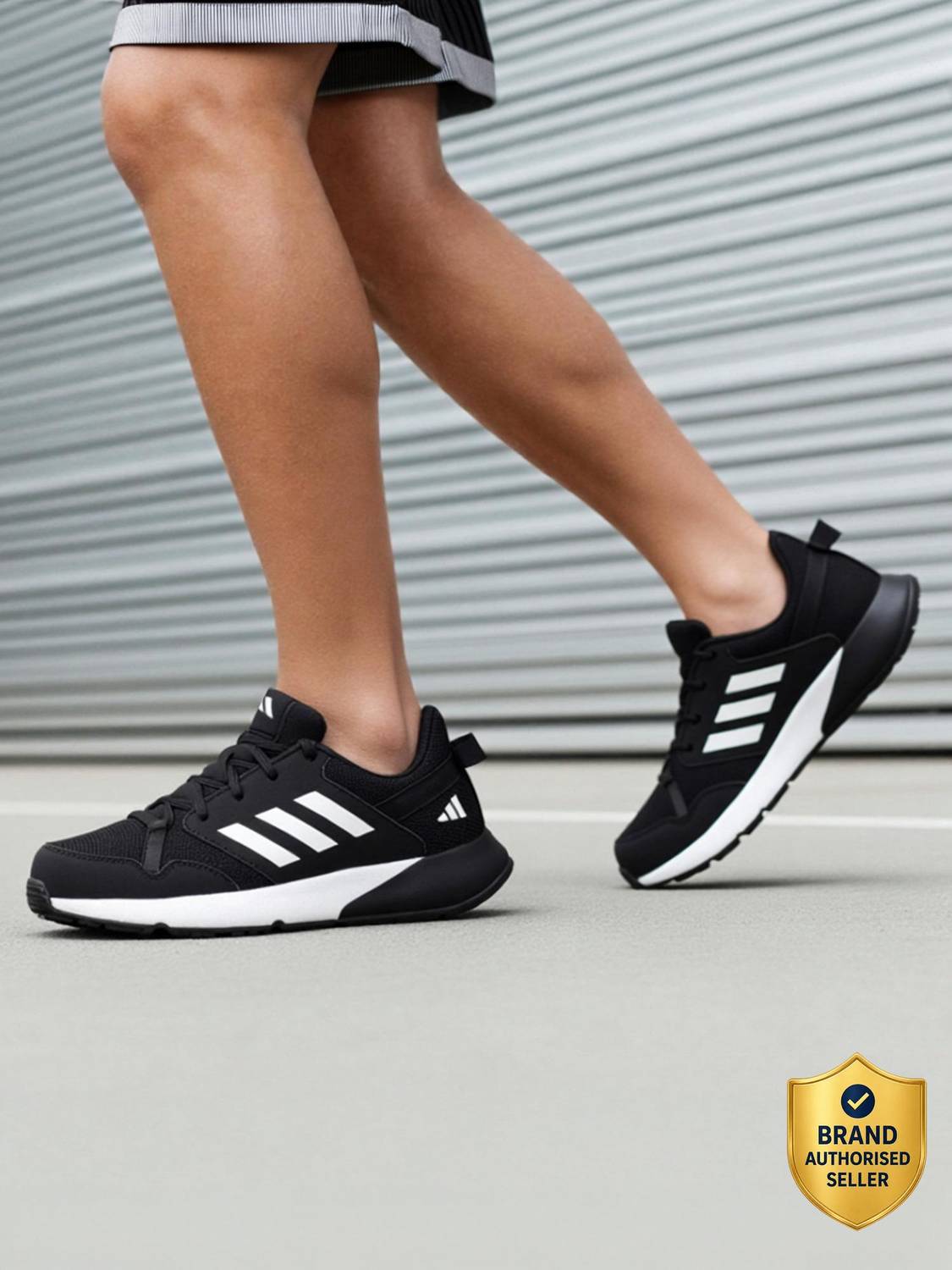 ADIDAS CyberRun M Black Running Shoes