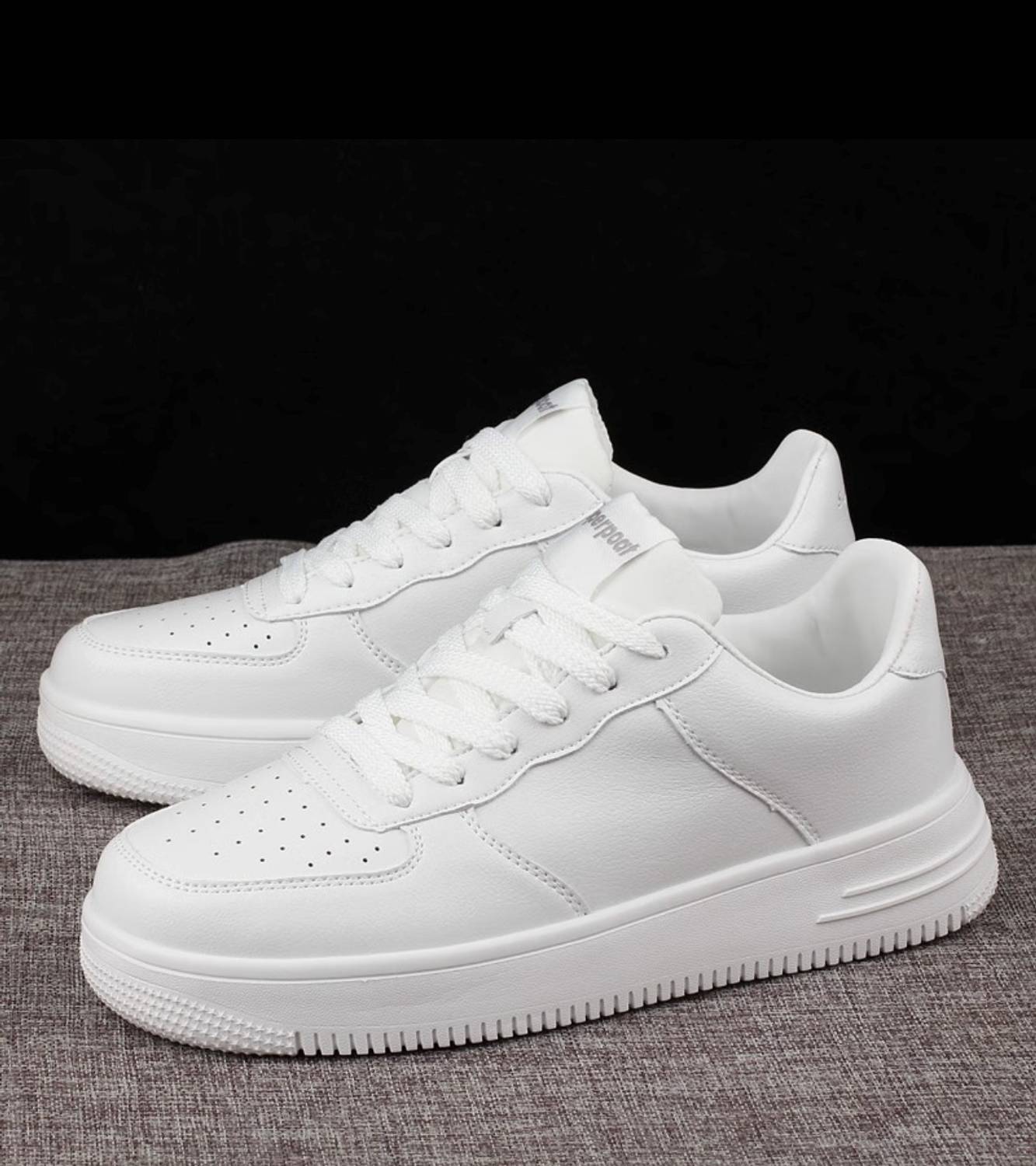 Roamra Casual White Sneakers for Men - Image 5
