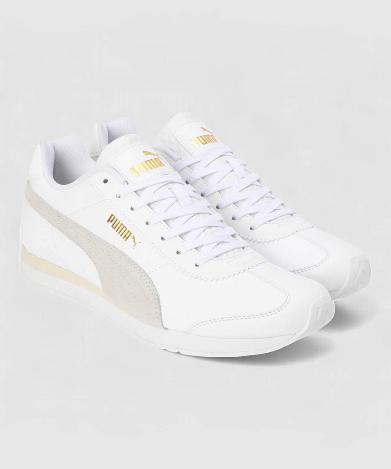 PUMA Turin 3 Golazo Sneakers For Men White - Image 4