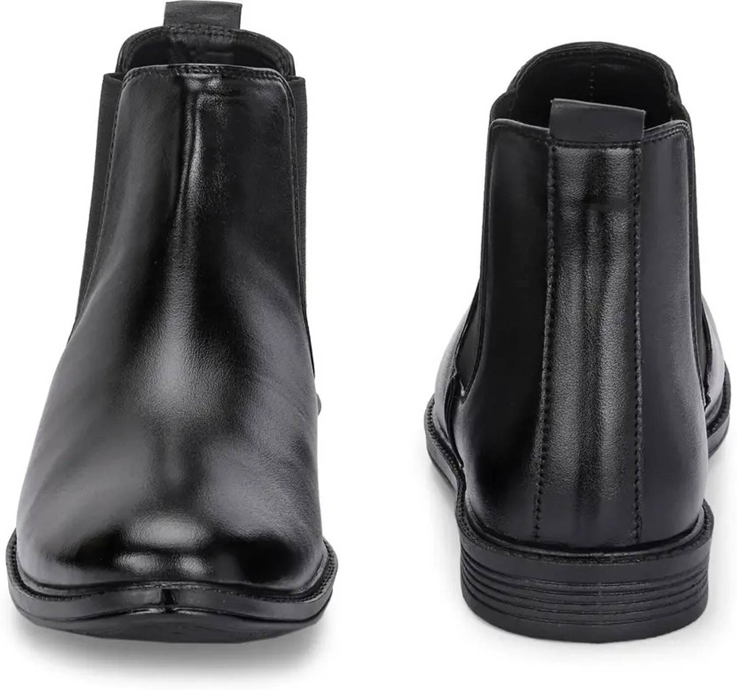 AMICO Synthetic Leather Chelsea Boots - Image 5