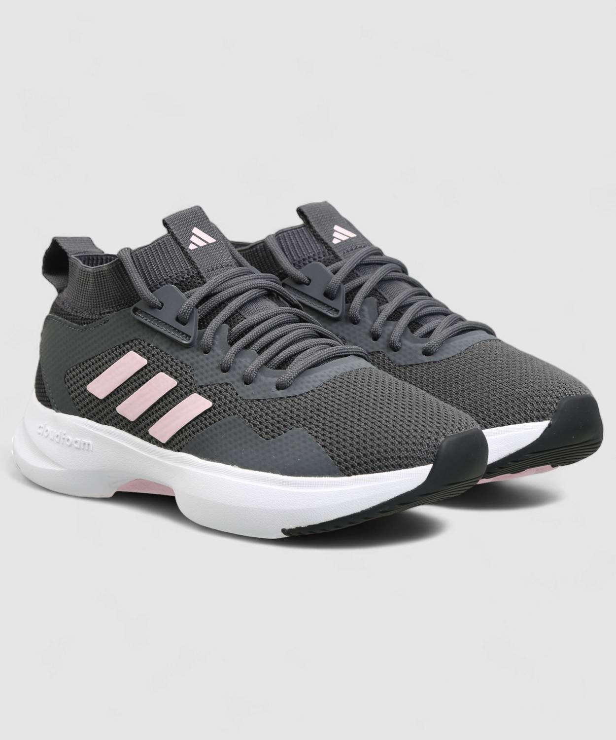 adidas AirStride Walking Shoes For Women (Grey , 4)