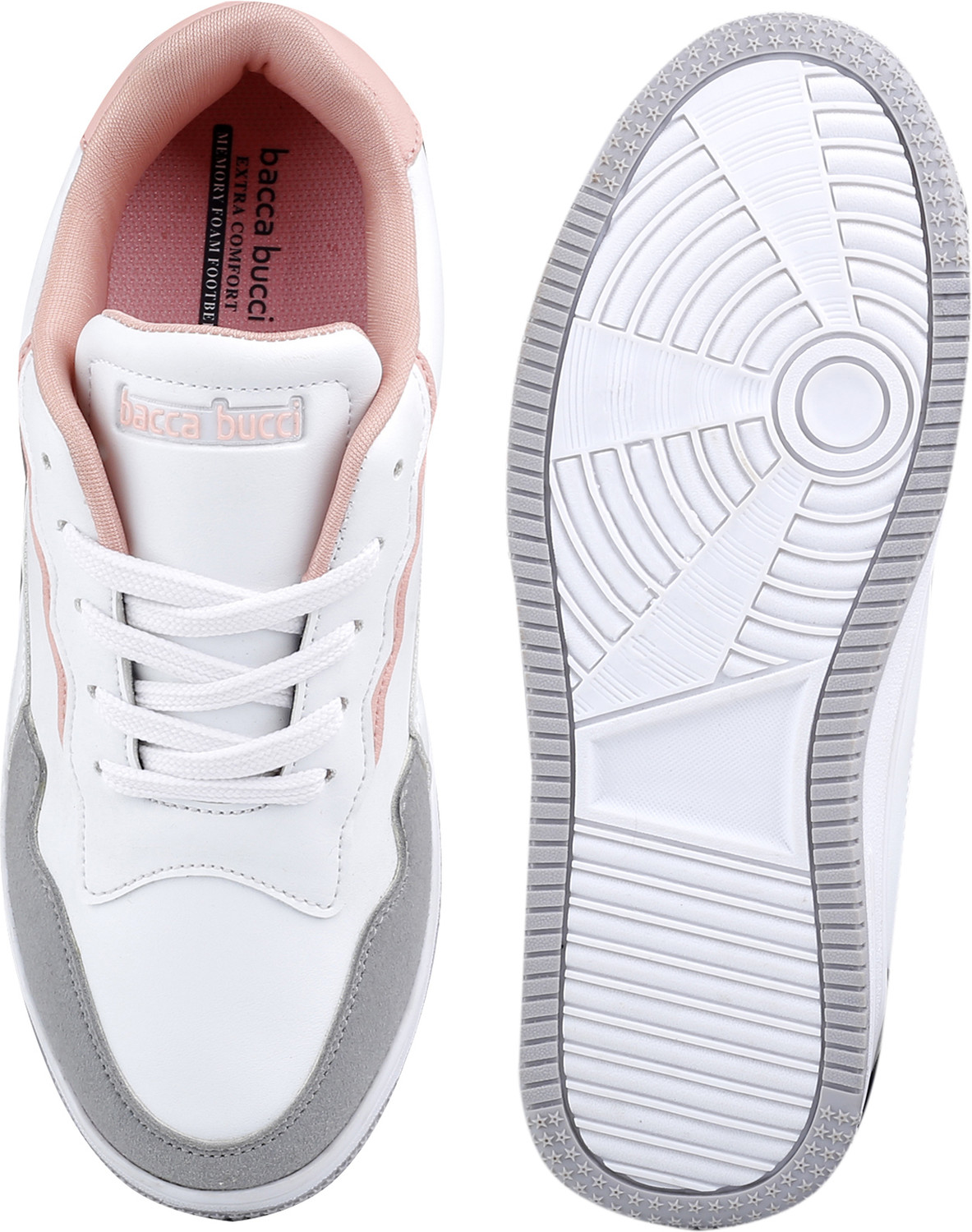 Image of bacca bucci INFINITY Low Top Flat Sole Fashion-Forward 's Sneakers for Any Occasion Sneakers For Women