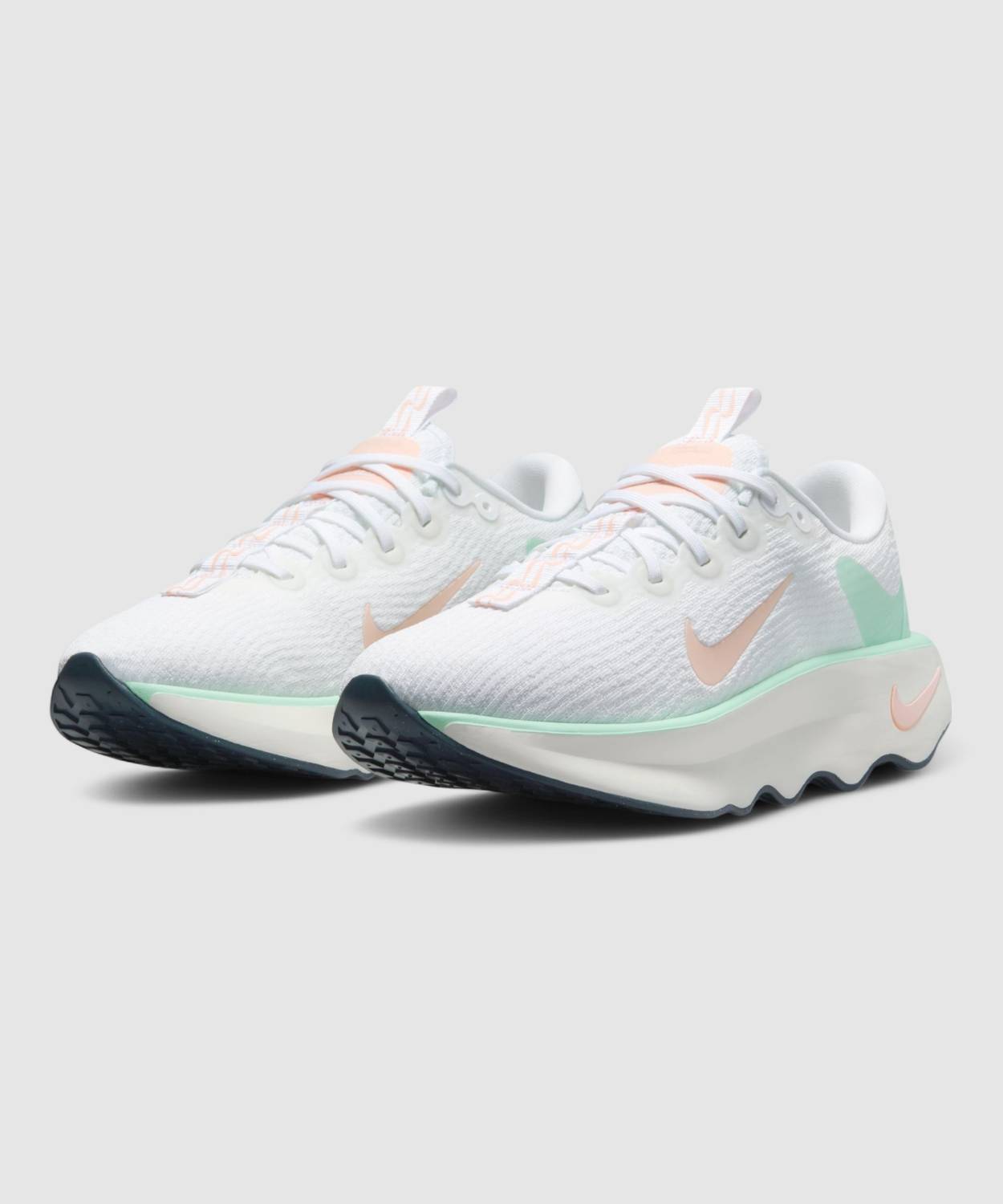 NIKE WMNS MOTIVA White Walking Shoes - Image 5