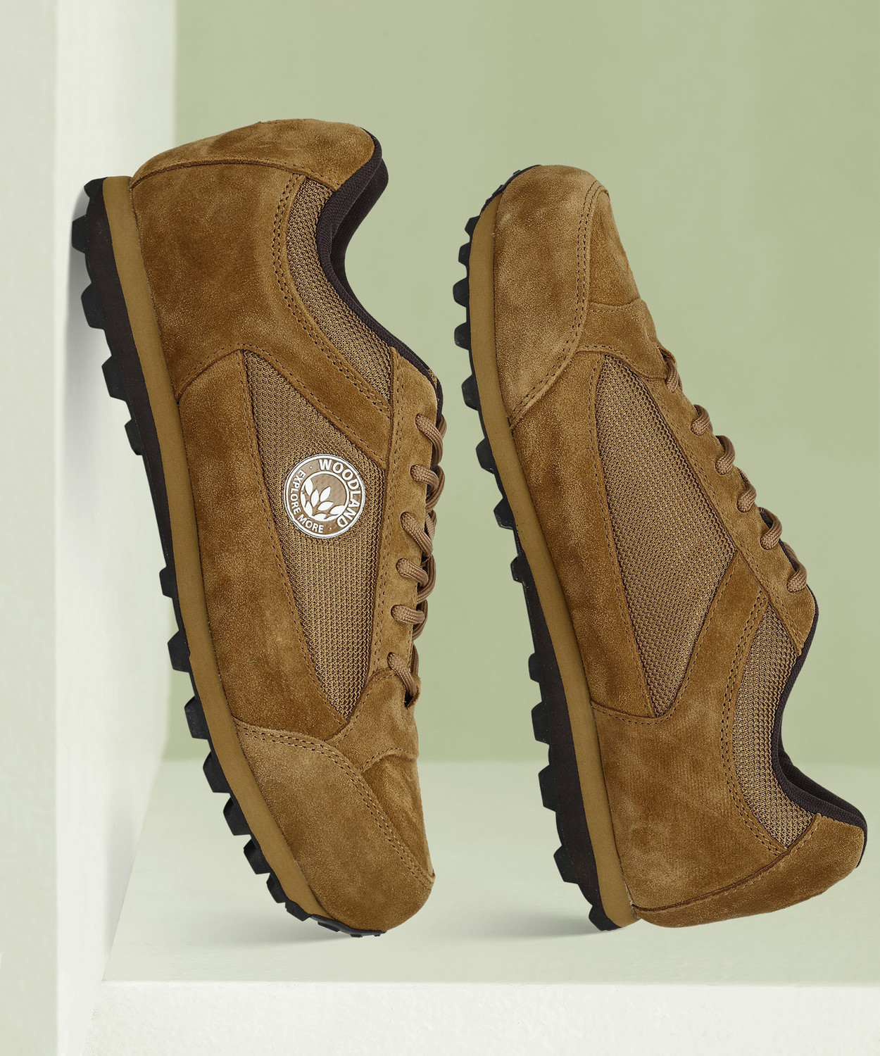 Image of WOODLAND Outdoor Durable Comfortable Everyday High Ankle Boots For Men