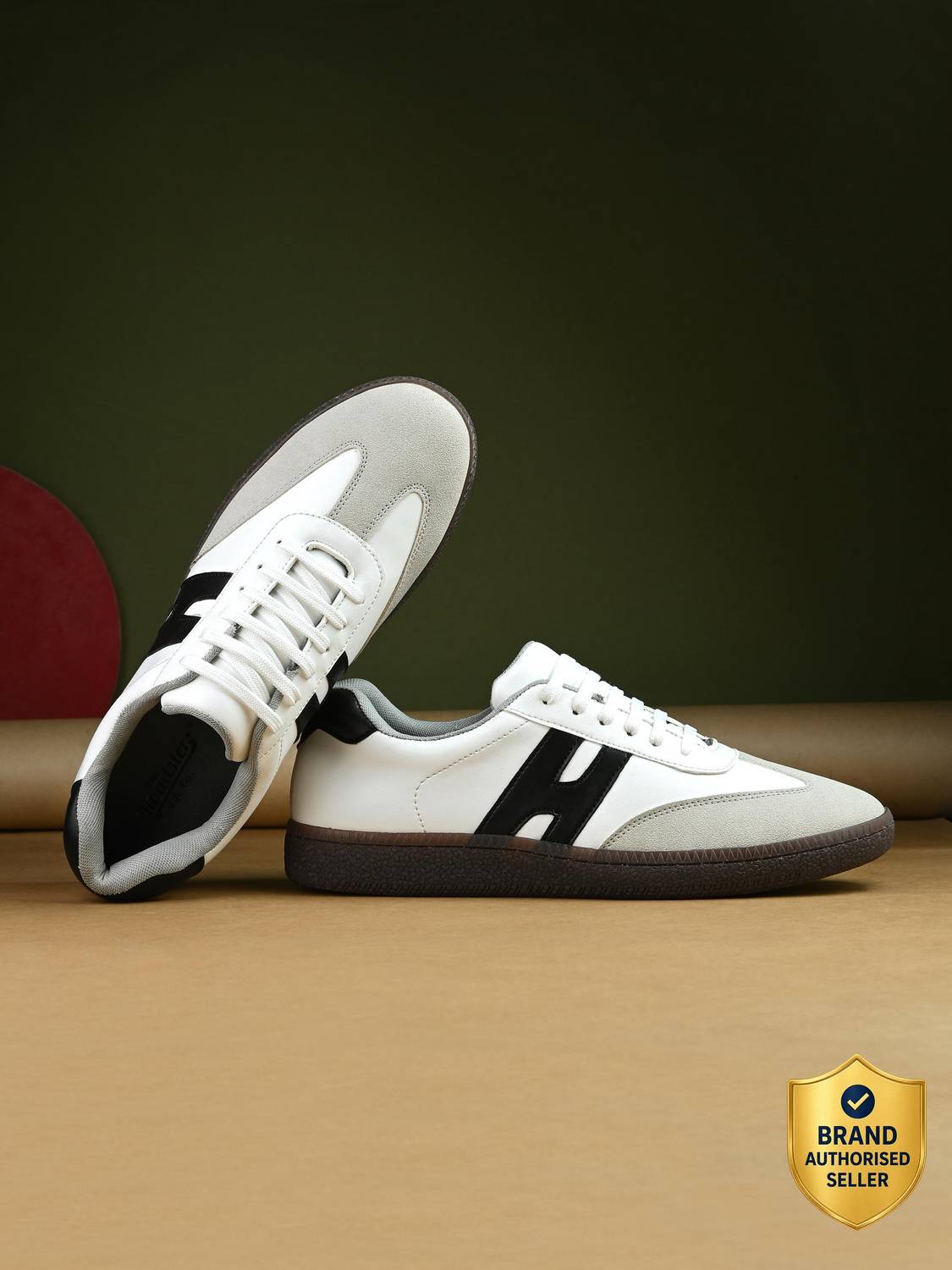 Roadster Men White Casuals - Image 1