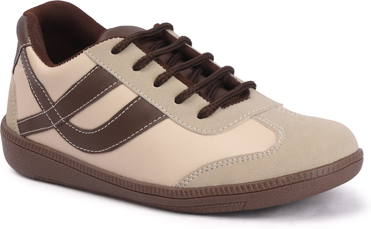 Image of PREKANZO Colorblocked Stylish Lace-Up Sneakers for Women Lightweight Comfort Shoes Sneakers For Women