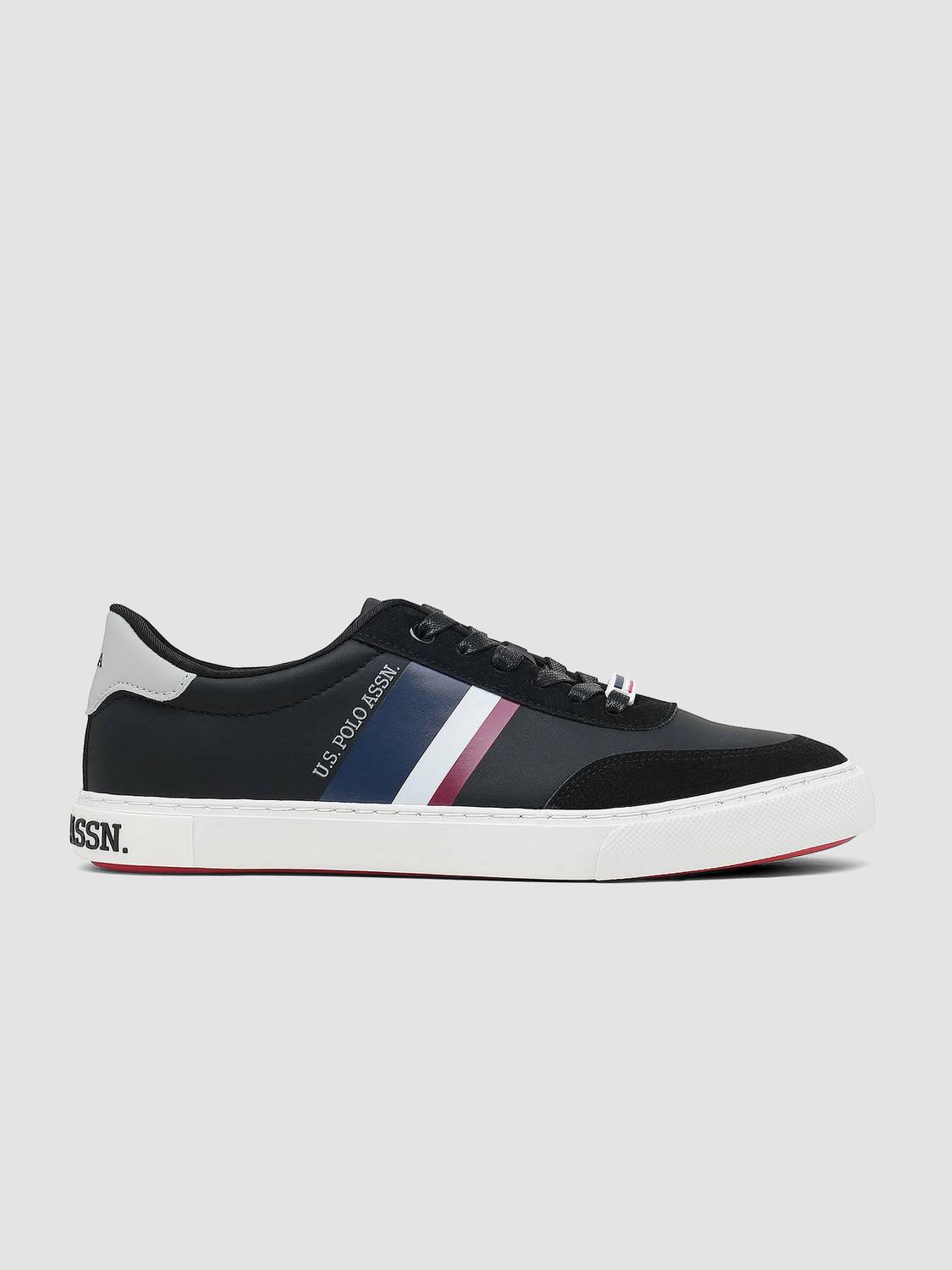 U.S. POLO ASSN. Kriester 3.0 Black Men's Sneakers - Image 5