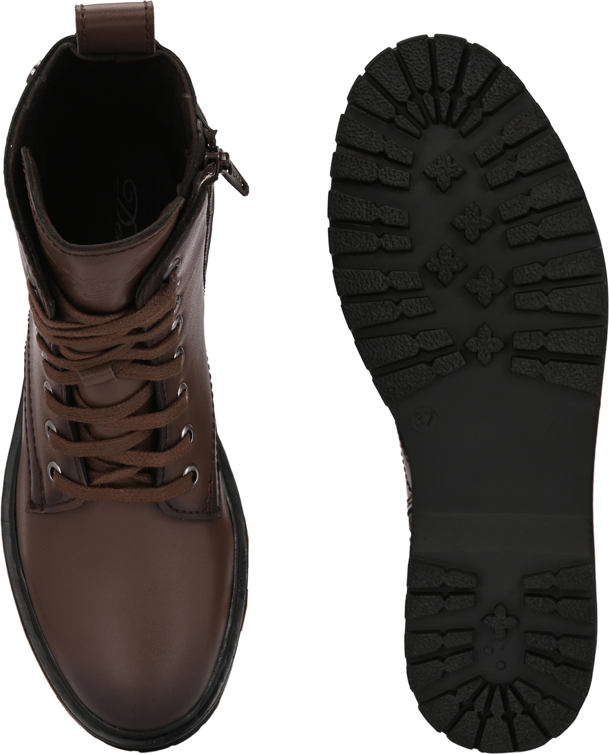 Image of Delize Derby Ankle Boots For Women