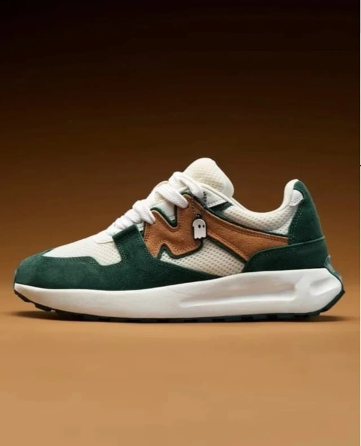 Image of Sender Men's Colorblock Casual Sneakers | Lace-Up Lightweight Sports Shoes Sneakers For Men