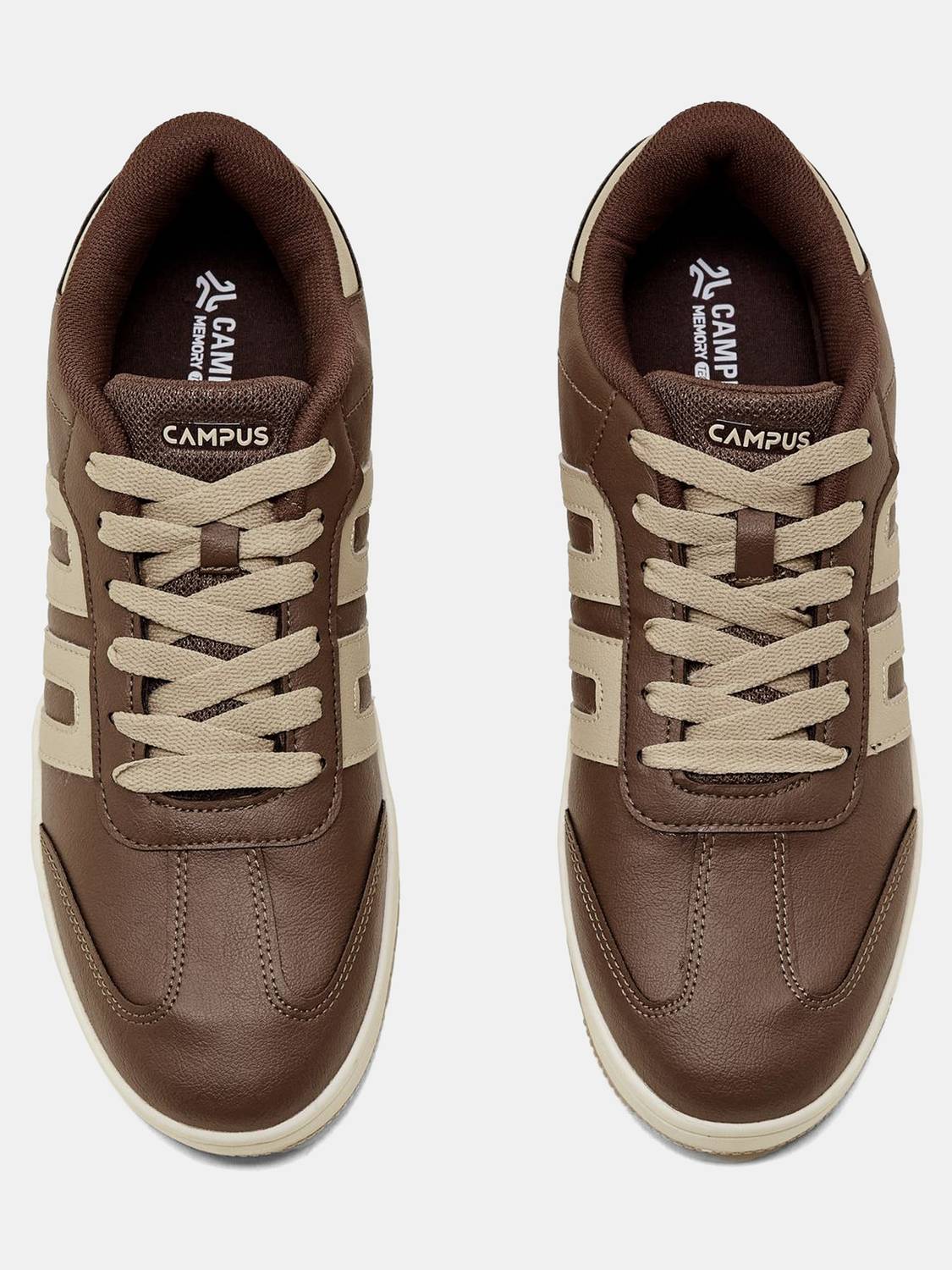 CAMPUS VULTURE Men's Brown Sneakers - Image 4