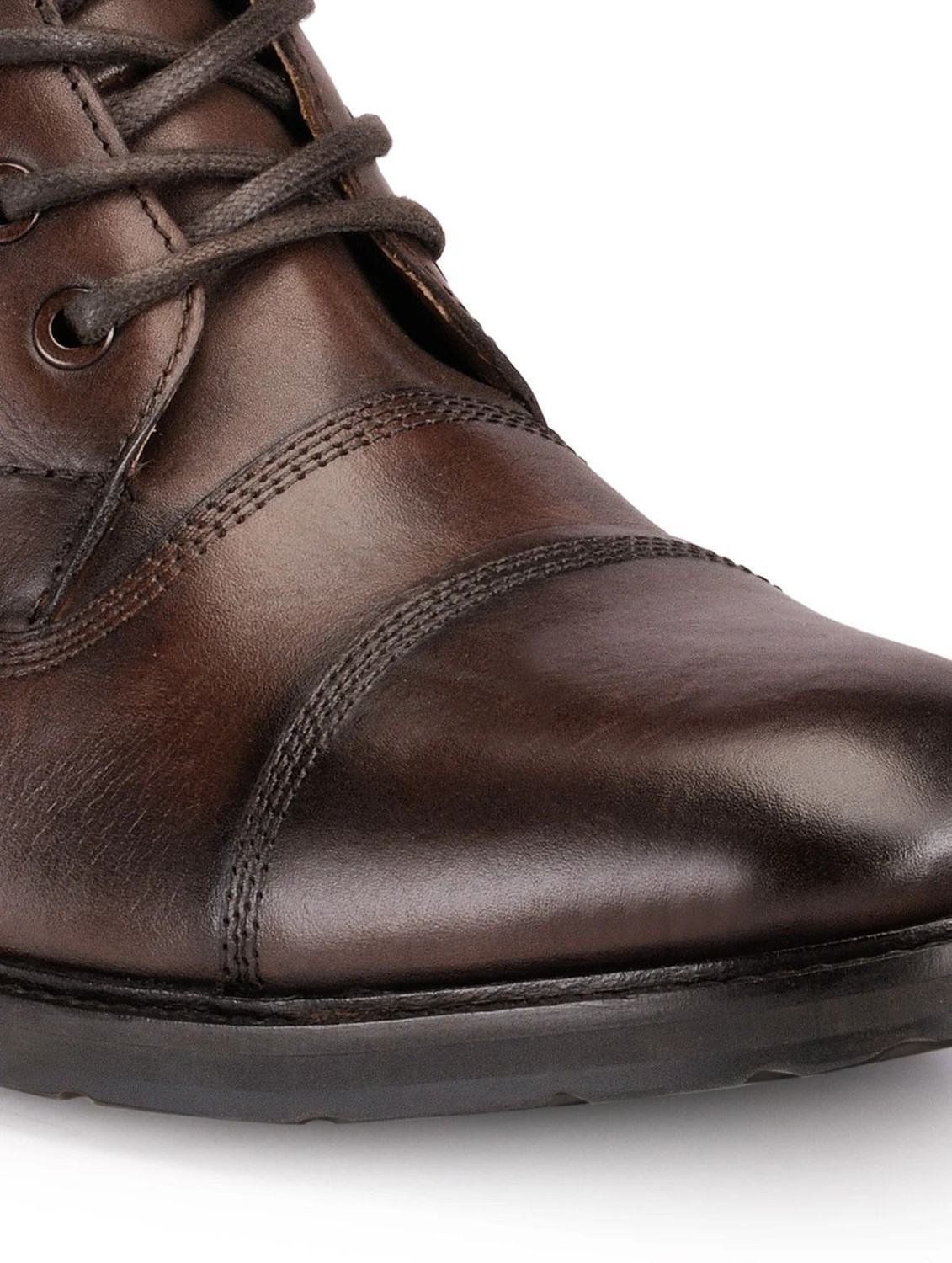 Image of Teakwood Boots For Men (Brown, 8)