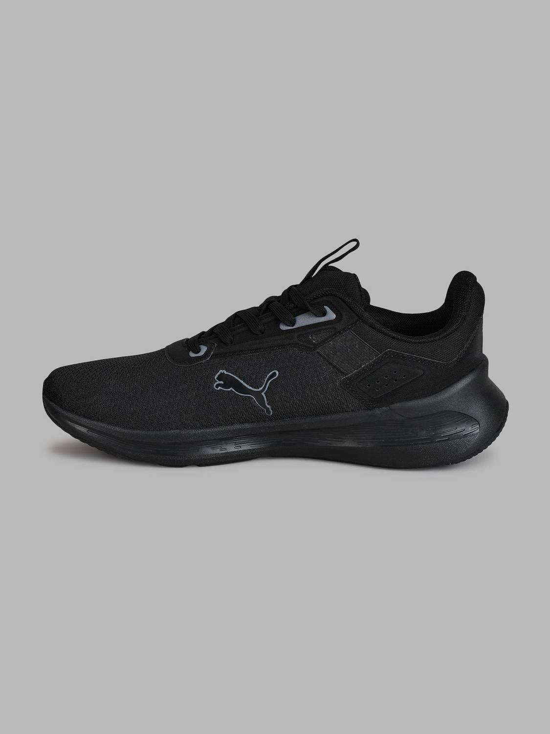 PUMA NetFusion X Black Running Shoes For Men - Image 3