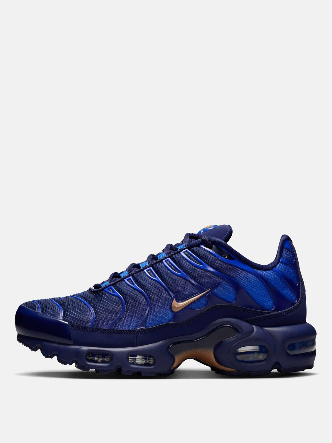Image of NIKE Air Max Plus OG Sneakers For Men (Blue, 8)