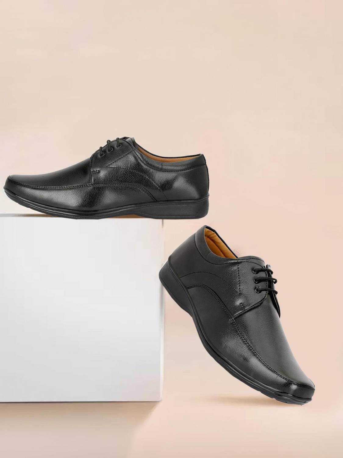King Walker Trendy Formal Lace Up Black - Image 1