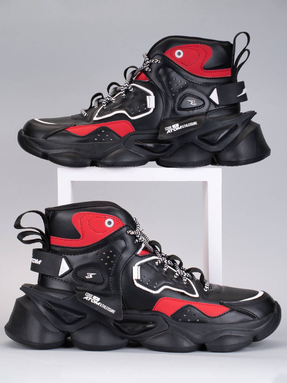 ATOM High Tops Sneakers For Men Multicolor - Image 4
