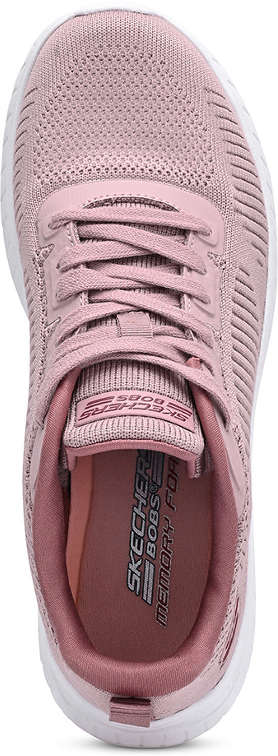 Image of Skechers BOBS SQUAD CHAOS Casuals For Women (Pink, 4)