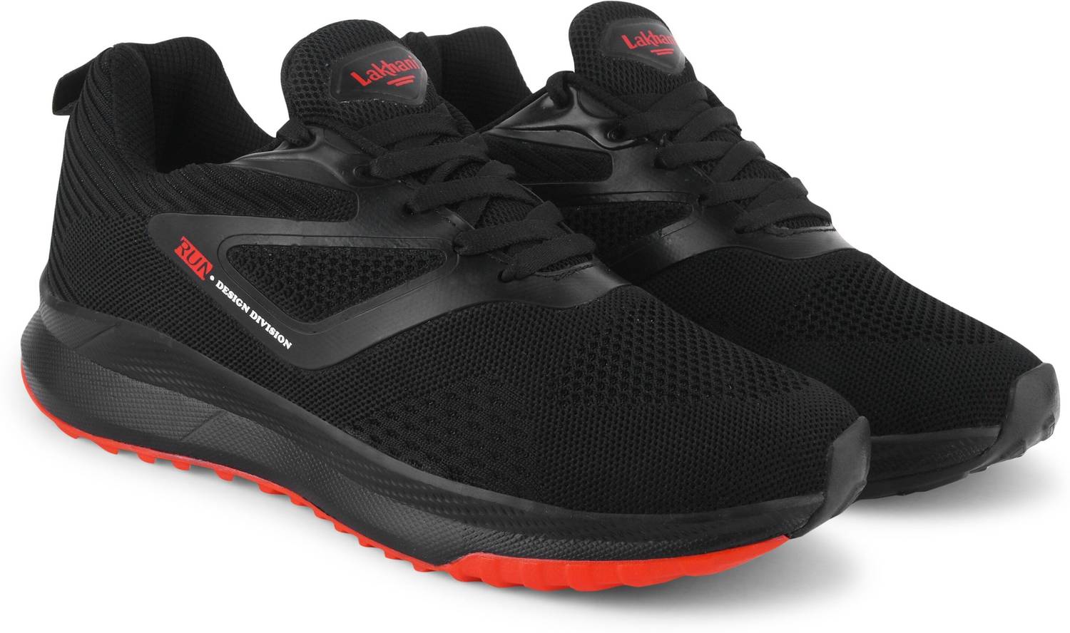 Lakhani Aashirwad Kick-05 Black-Red 9 Men's Casuals - Image 3