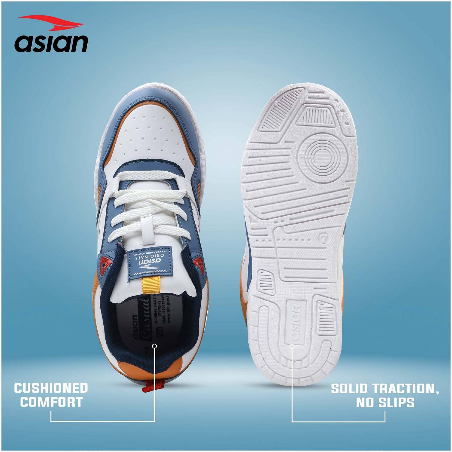 asian Men’s Tango-01 Sneakers - Image 3