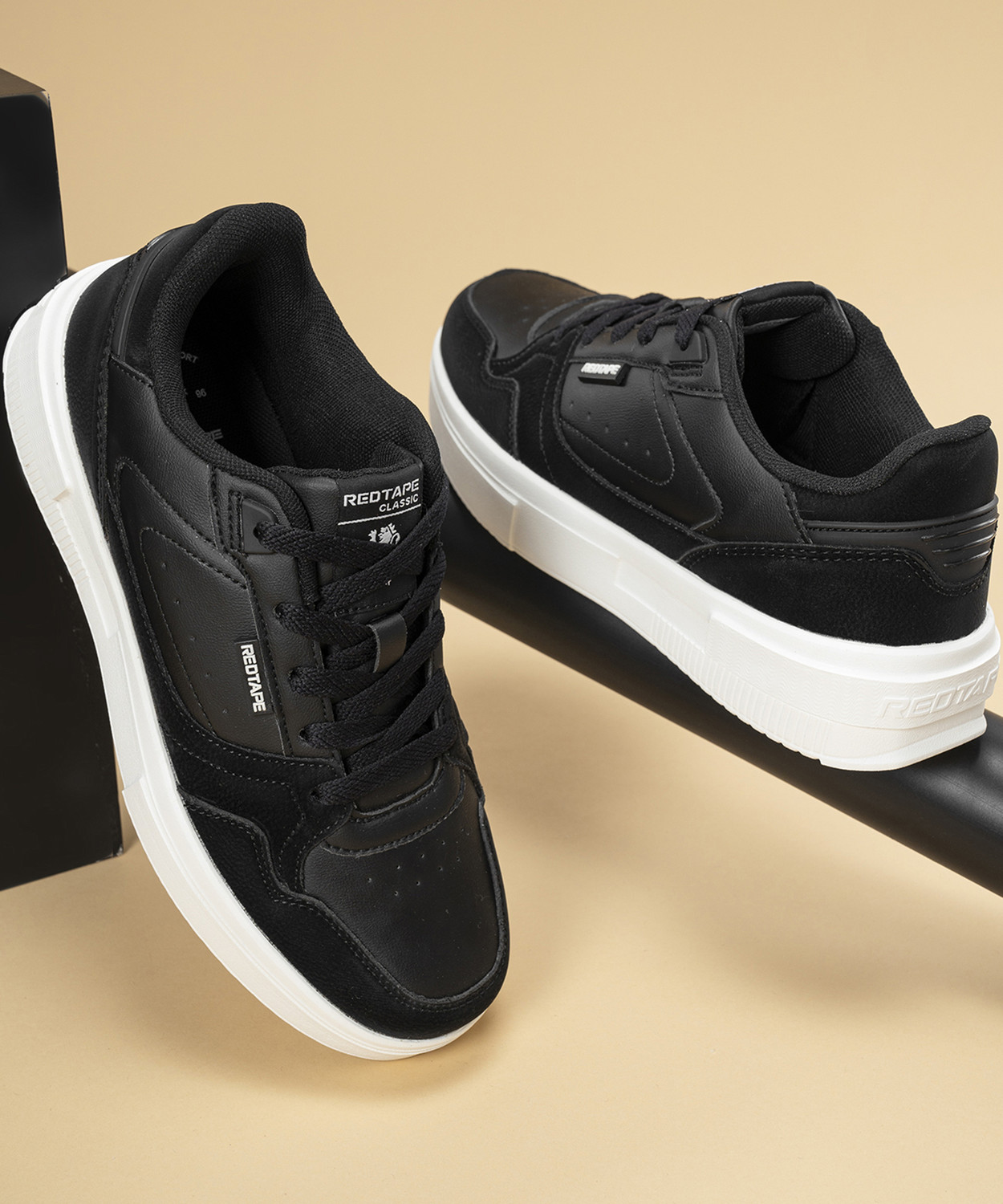 Image of RED TAPE Lifestyle Sneaker Shoes for Men | Classic Rounded Toe, Soothing Insole Sneakers For Men