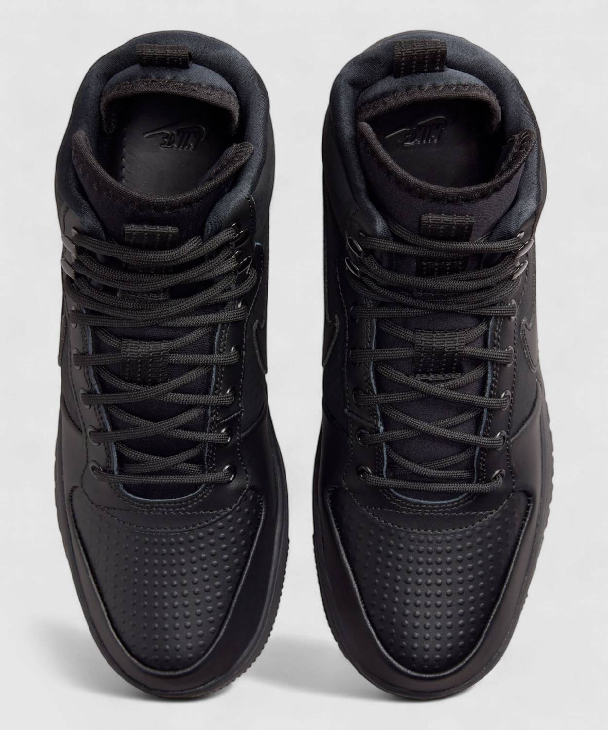 Nike Court Borough Mid Winter Black Men's Sneakers - Image 5