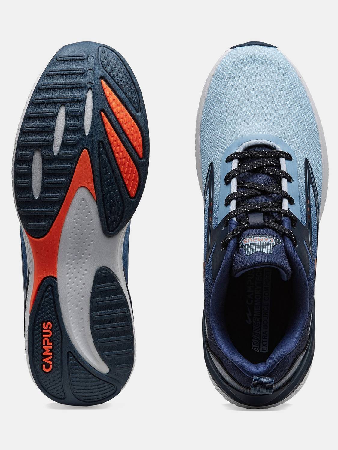 CAMPUS VESPER Men Blue Running Shoes - Image 5