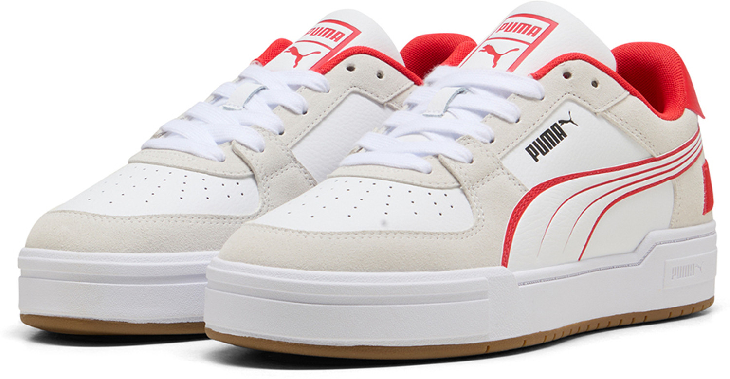 Image of PUMA Formula 1 CA Pro Sneakers For Unisex (White, 9)