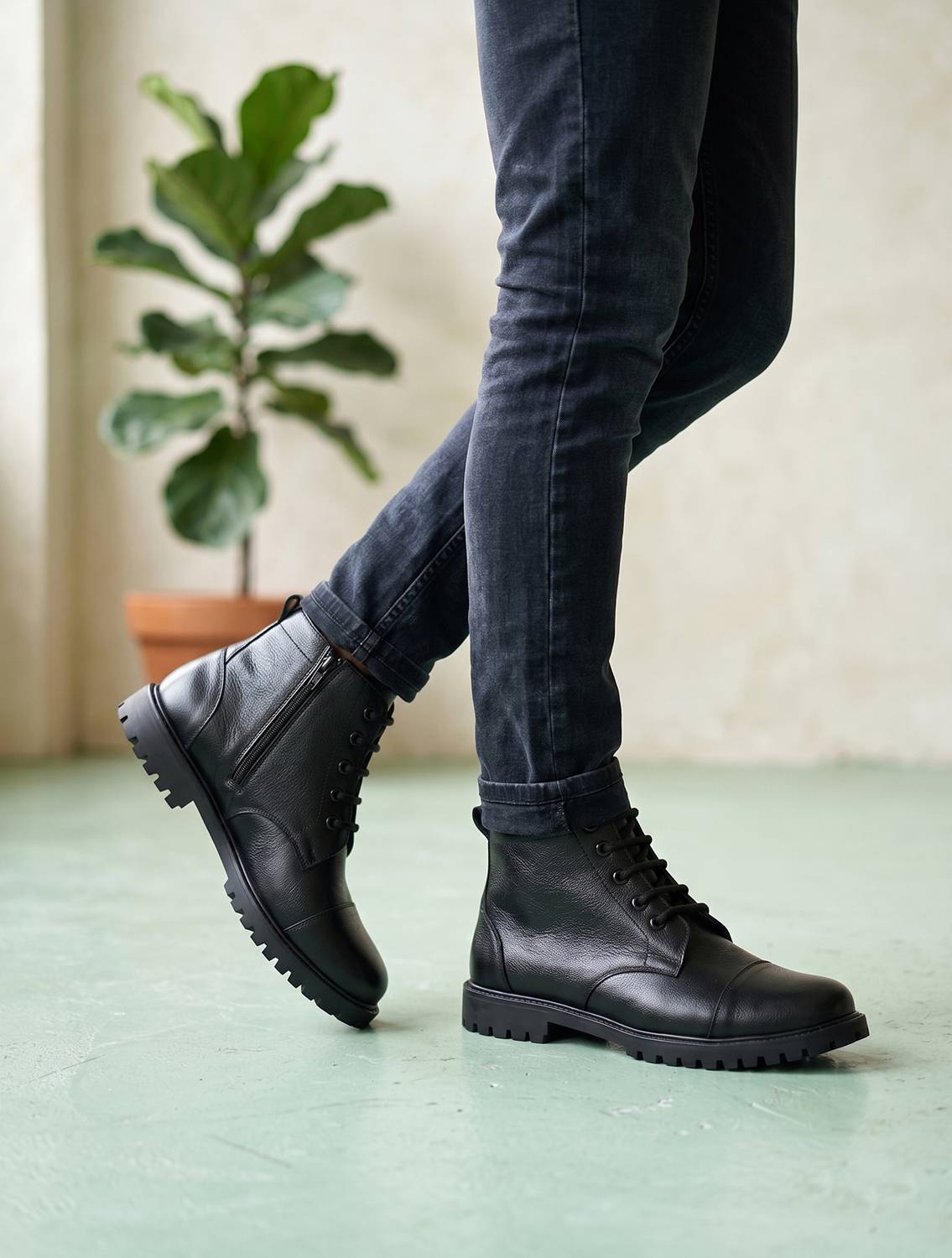AXTHEIM Men Stylish Casual Boots - Image 3