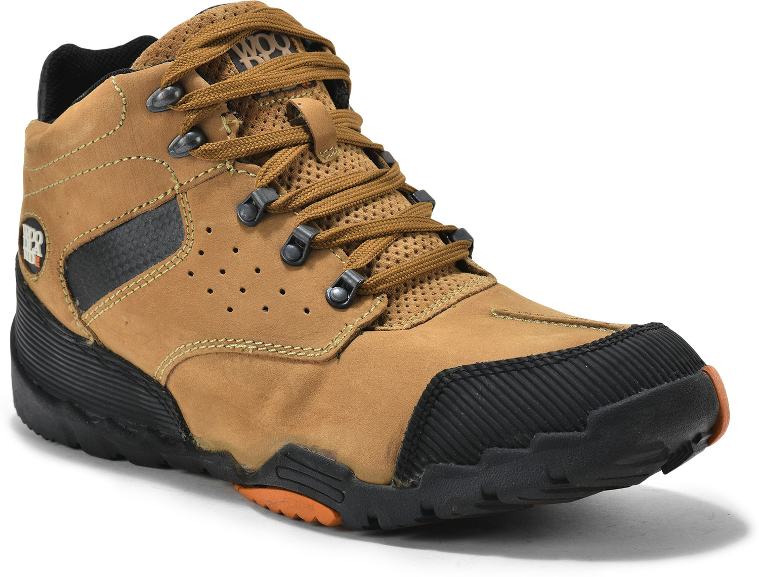 Image of WOODLAND Lace Up Lightweight Breathable Comfortable Daily Use Casuals For Men (Brown, 8)